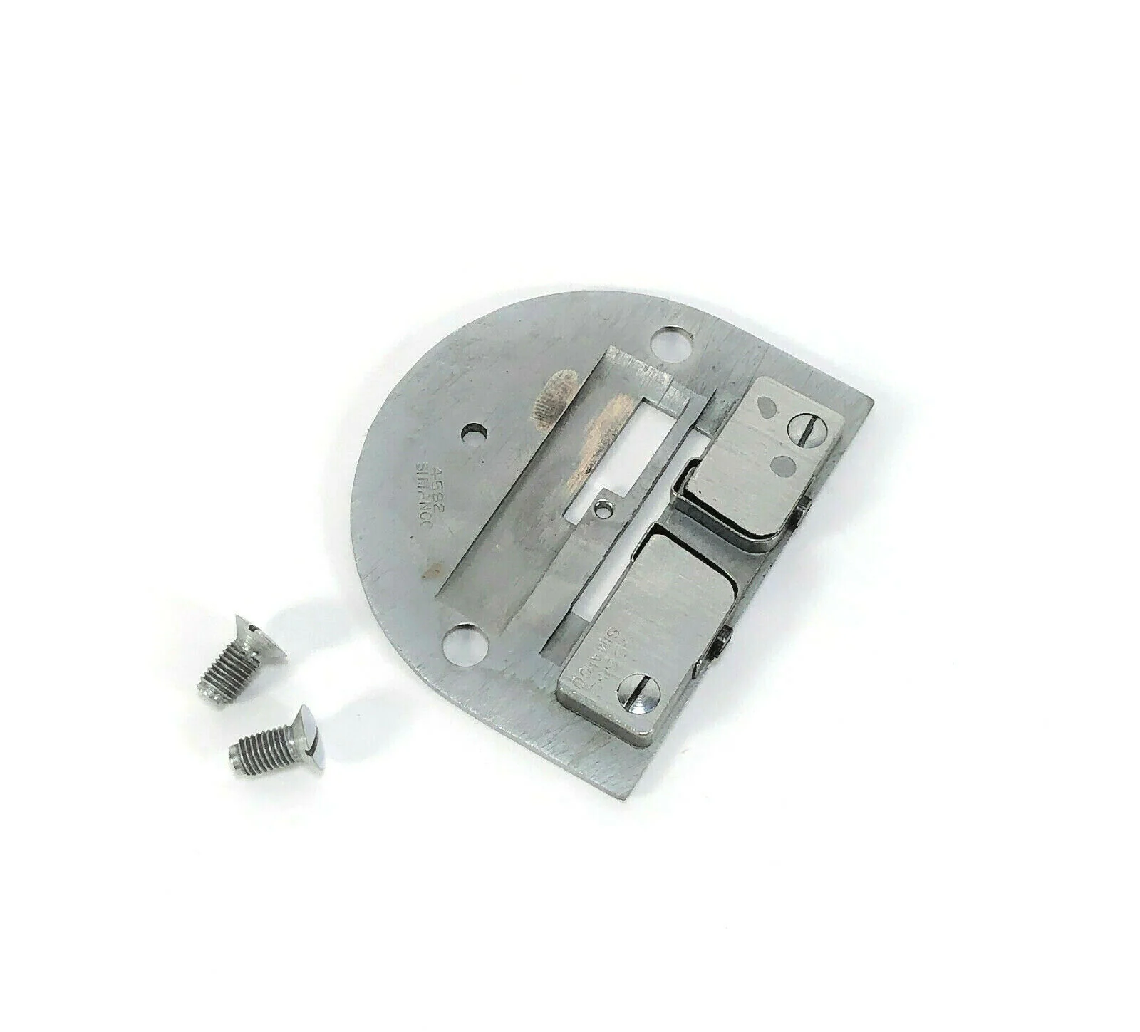 Singer 221 Featherweight Sewing Machine Graduated Needle Throat Plate Simanco 45921 - Image 2