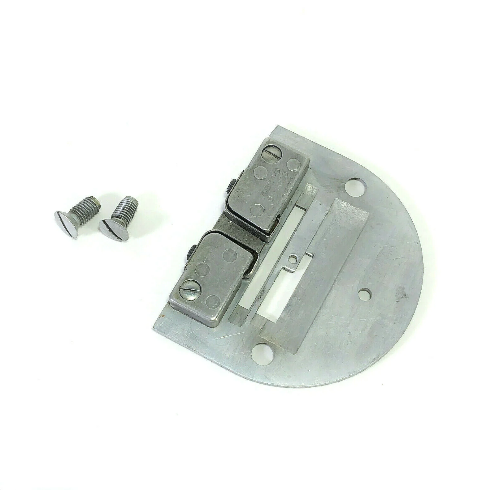 Singer 221 Featherweight Sewing Machine Satin Graduated Throat Needle Plate Simanco 45940 - Image 3