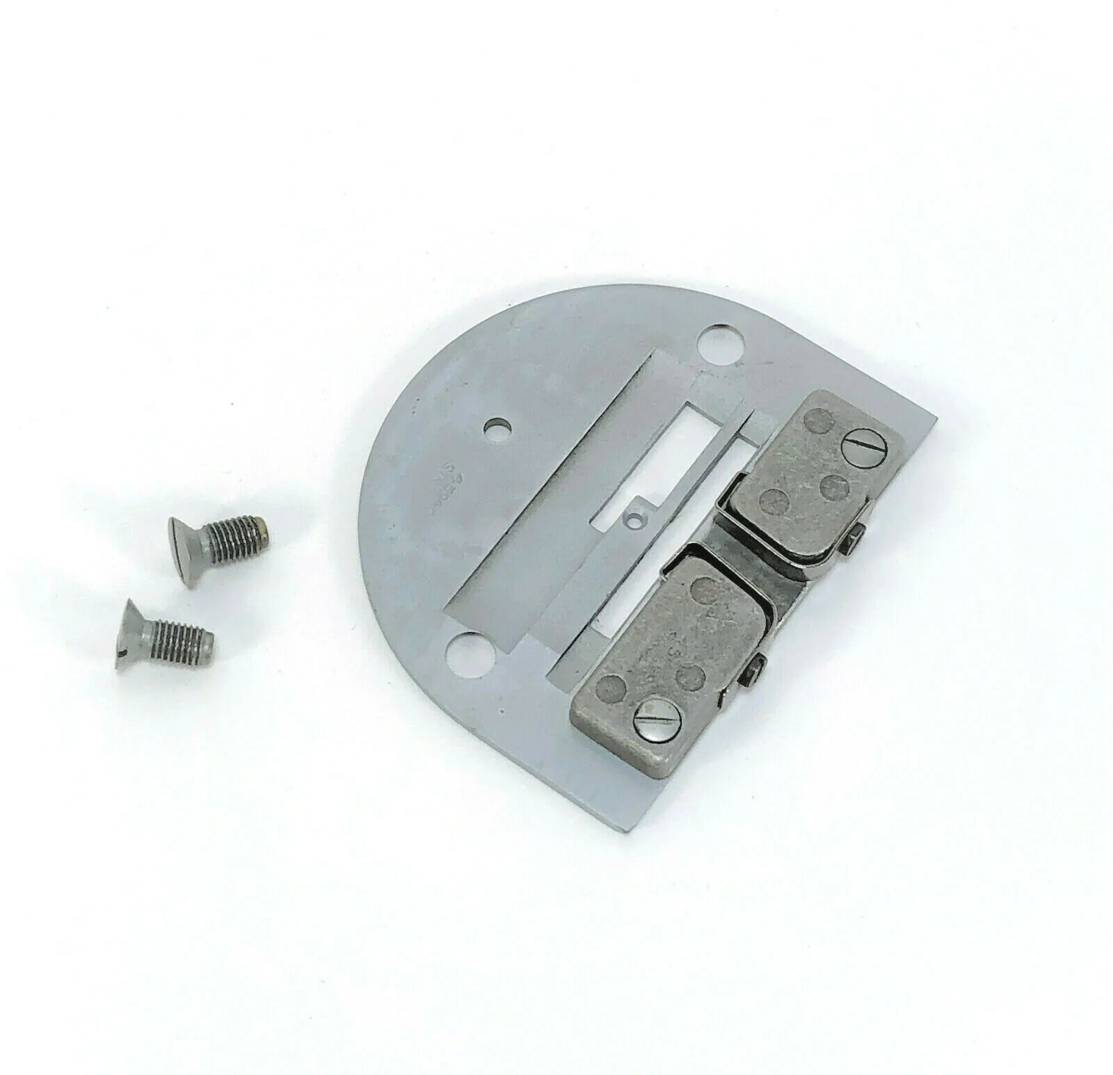 Singer 221 Featherweight Sewing Machine Satin Graduated Throat Needle Plate Simanco 45940 White 221K - Image 3