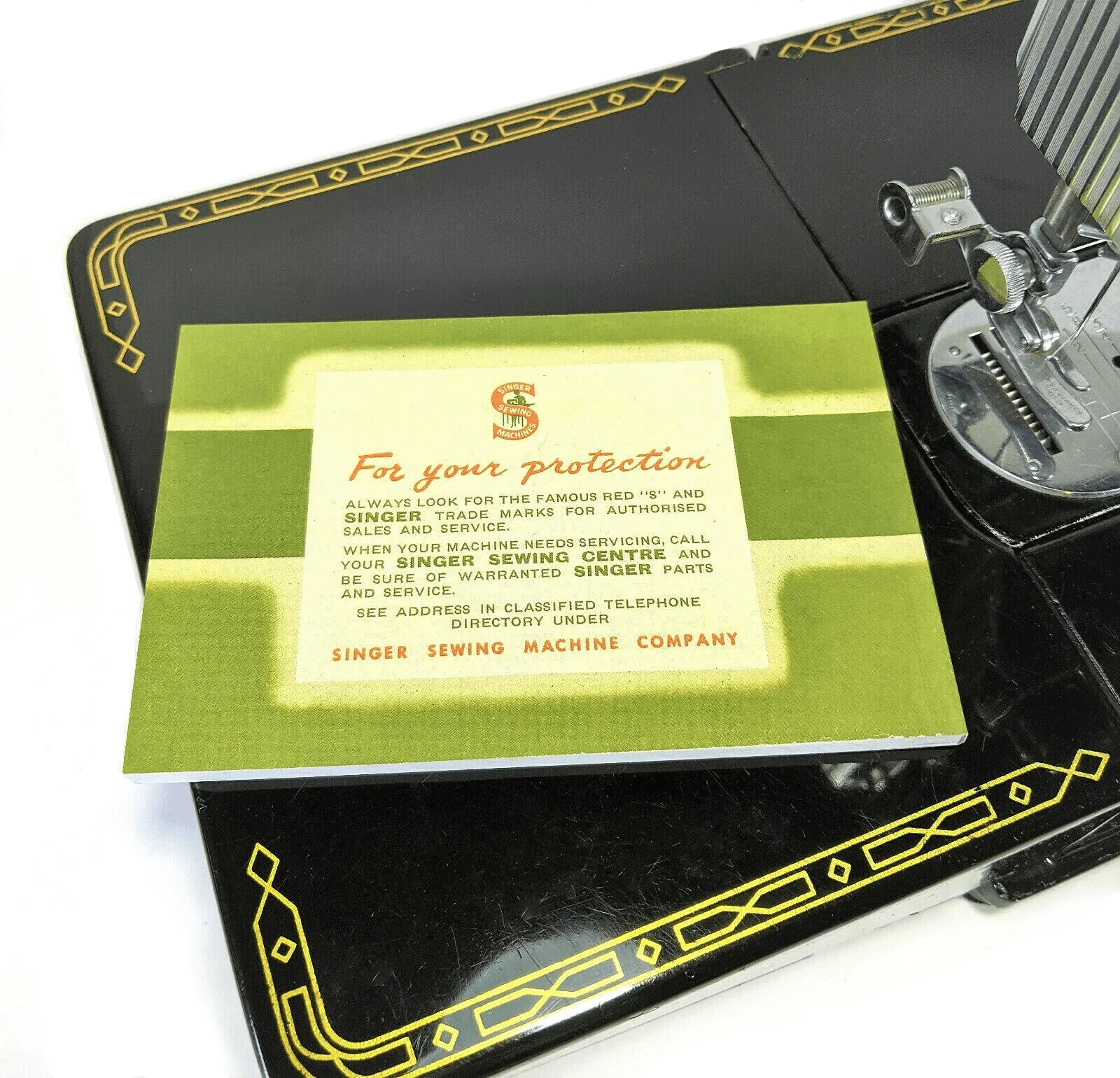 NEW Singer 222K Featherweight Sewing Machine Instruction Manual - Image 4