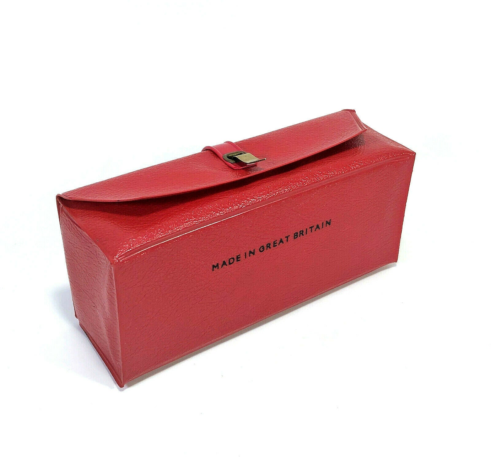 Singer 222K Featherweight Sewing Machine Red Vinyl Attachment Case Original - Image 4