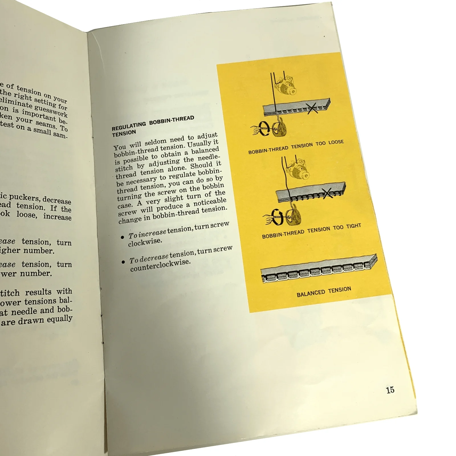 Singer 239 Fashion Mate Sewing Machine Instruction Manual Original 1968 - Image 2