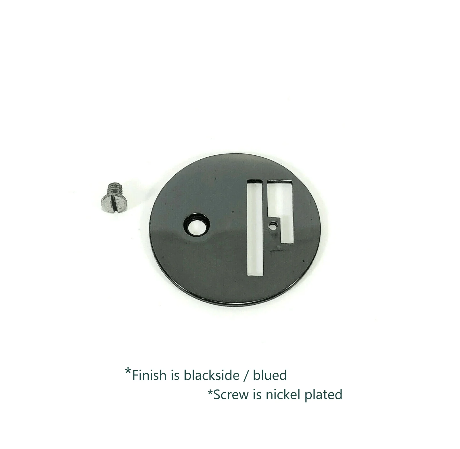 Singer 27 127 28 128 Sewing Machine Blackside Throat Needle Plate Cover Simanco 8323 - Image 3