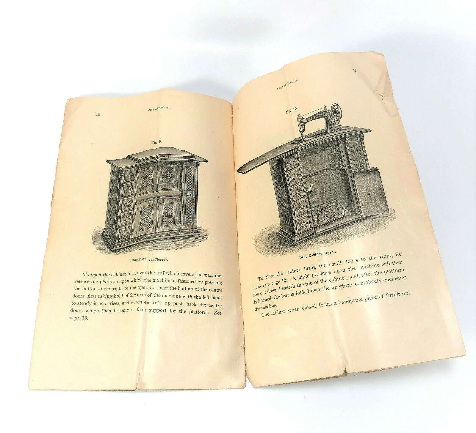 Singer 27 Vibrating Shuttle No 2 Sewing Machine Instruction Manual 1899 Vintage Original - Image 3