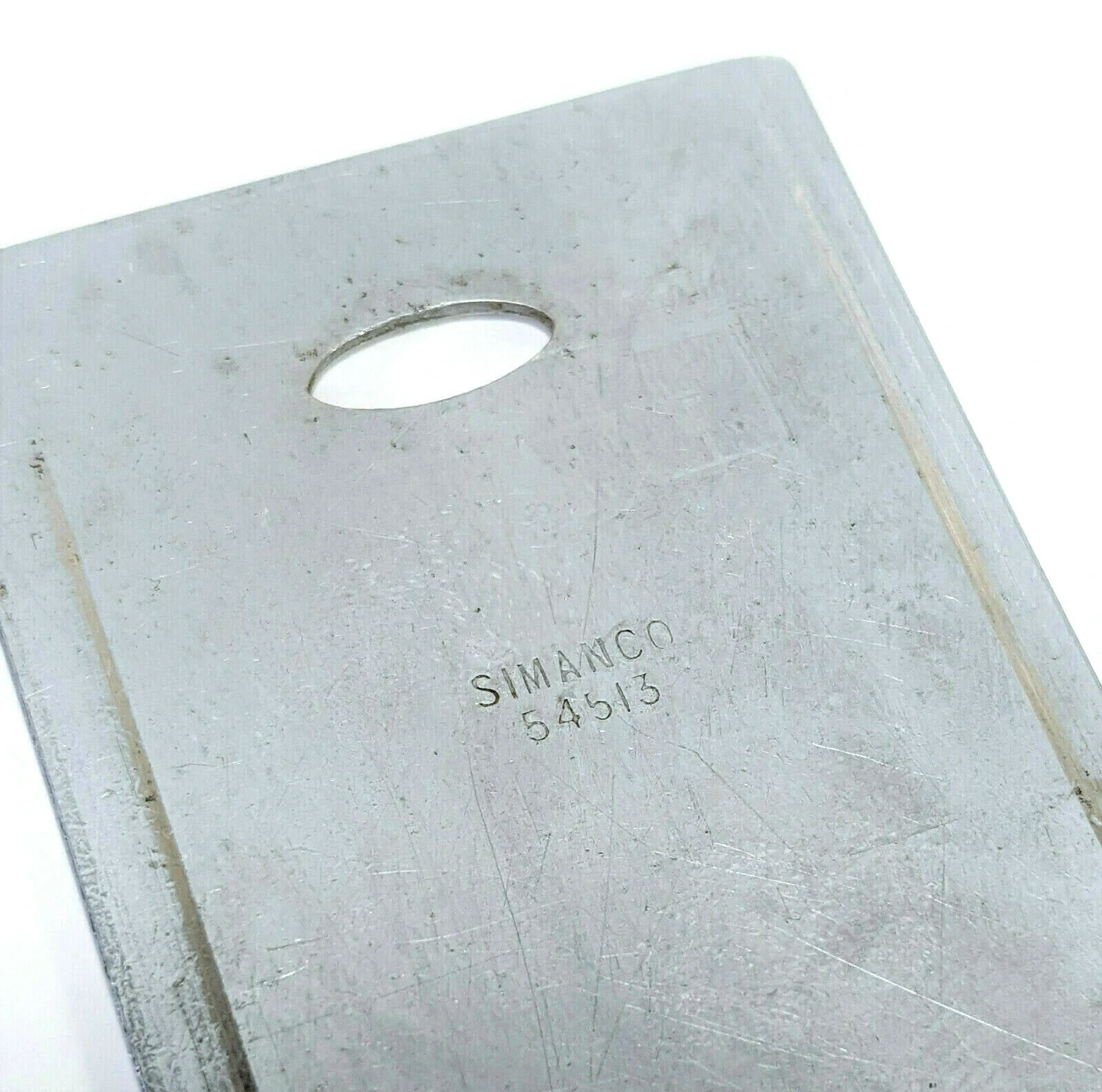 Singer 28 128 Sewing Machine FRONT Slide Plate in Chrome Simanco 54513 - Image 2
