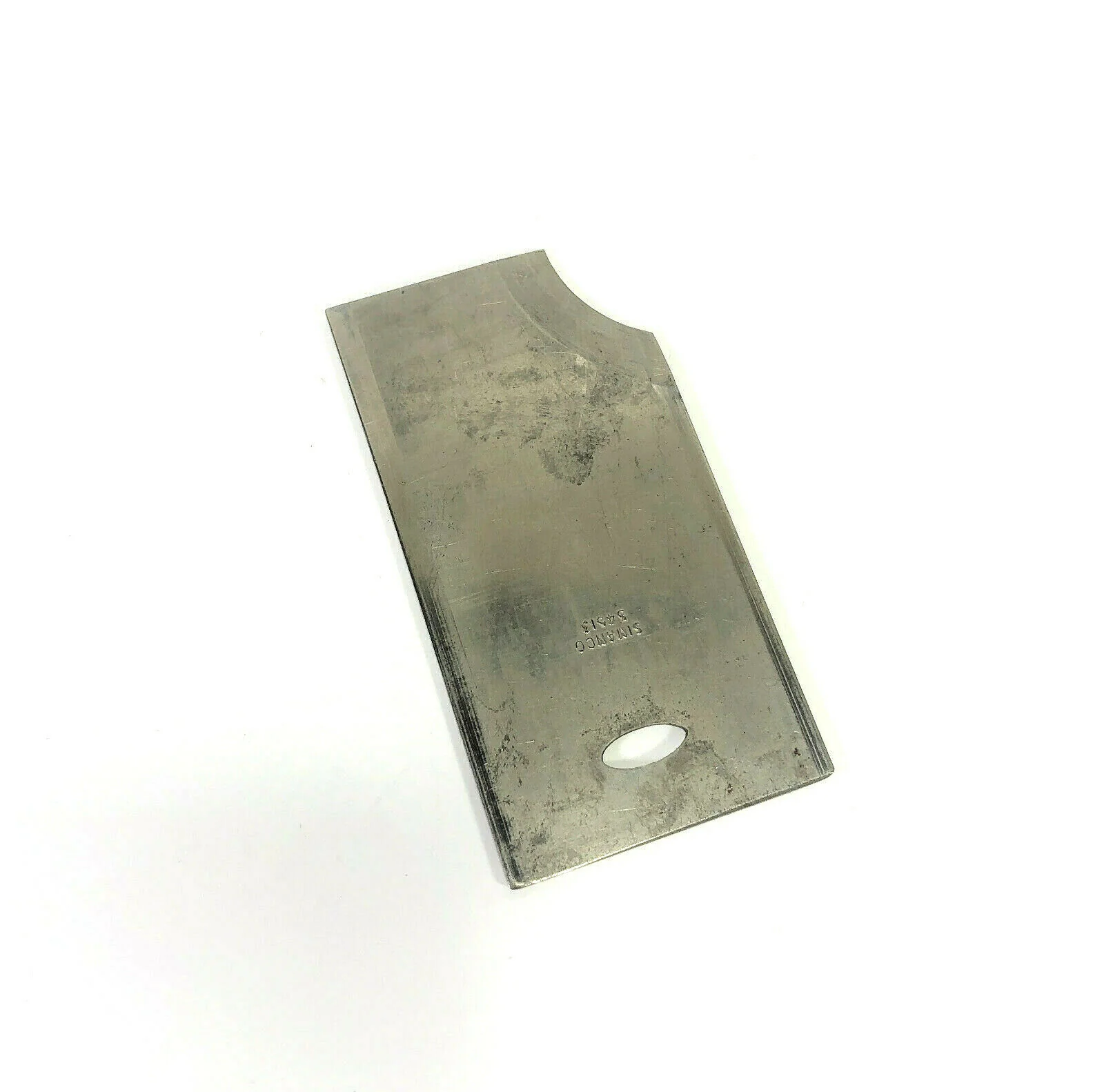 Singer 28 128 Sewing Machine Front Slide Plate in Nickel Simanco Part 54513 - Image 2