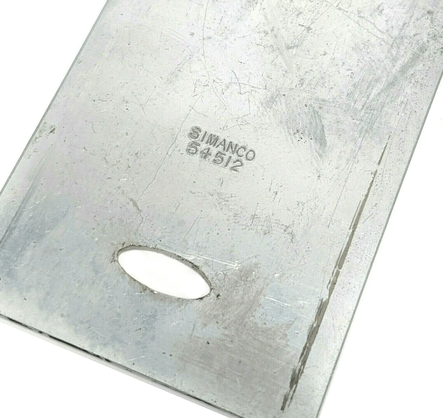 Singer 28 128 Sewing Machine REAR Back Slide Plate in Chrome Simanco 54512 - Image 2