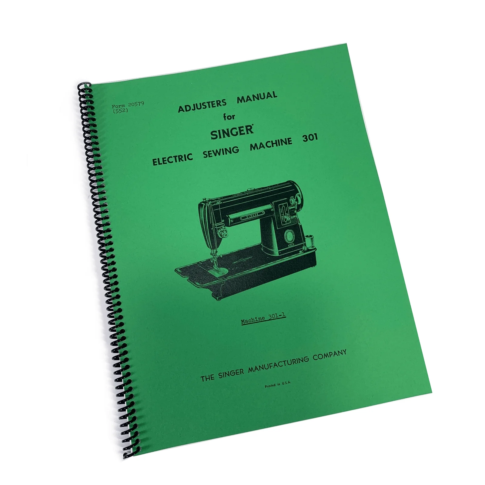 Singer 301 301A Sewing Machine Adjusters Service Repair Manual w Parts List NEW - Image 2