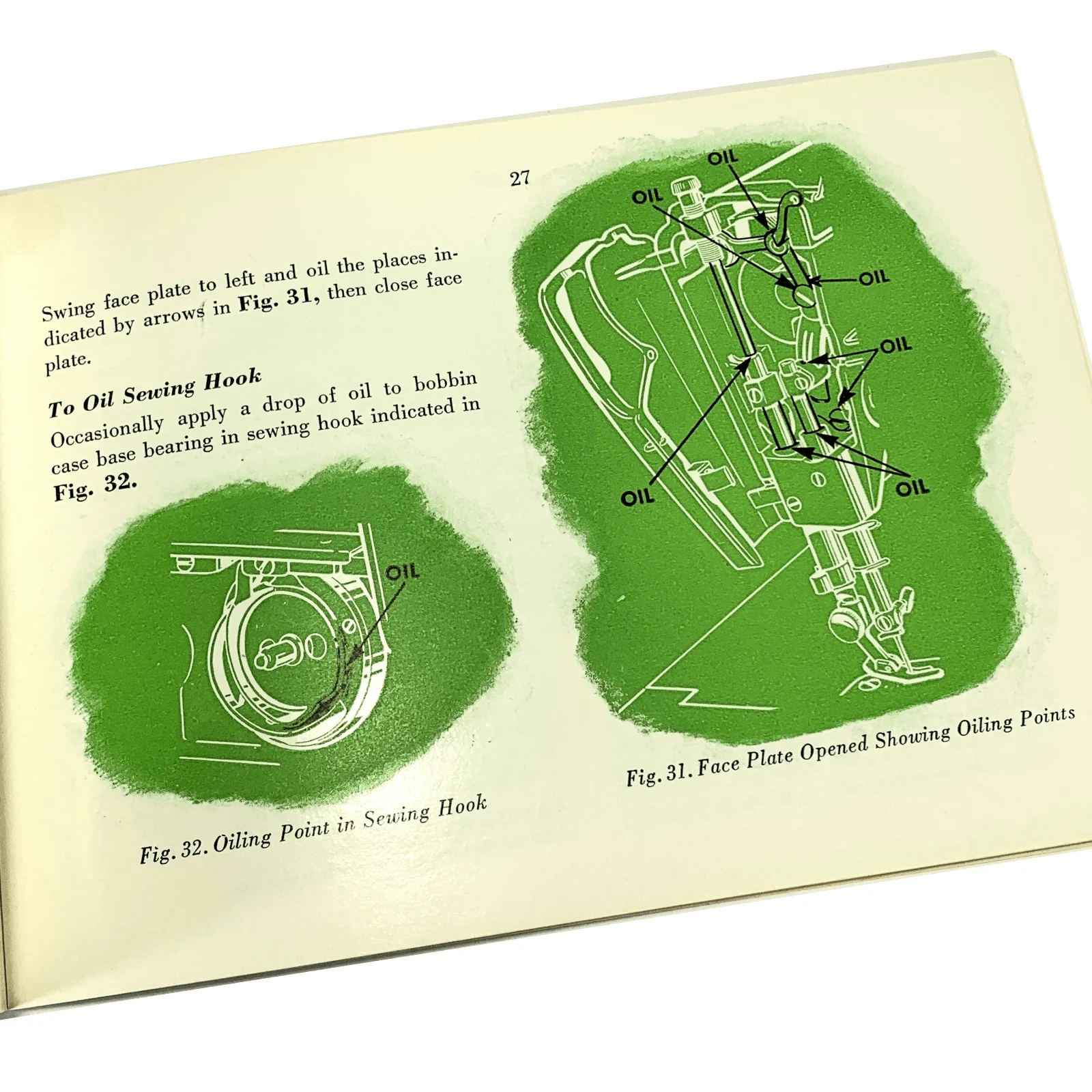 Singer 301 301A Sewing Machine Instruction Manual Vintage Original 1956 - Image 3