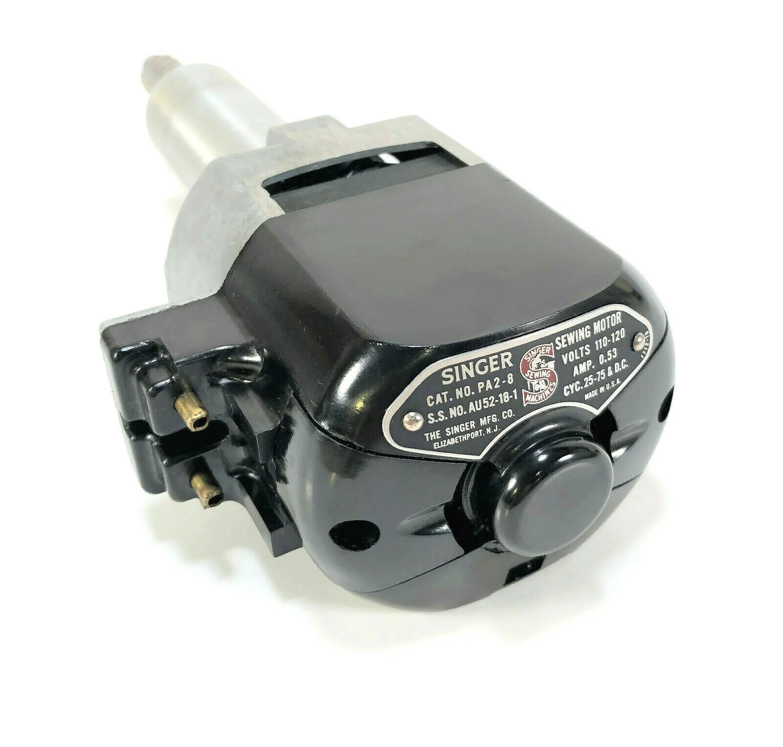 Singer 301 301A Sewing Machine Motor Simanco Part PA2-8 Late Model - Image 3