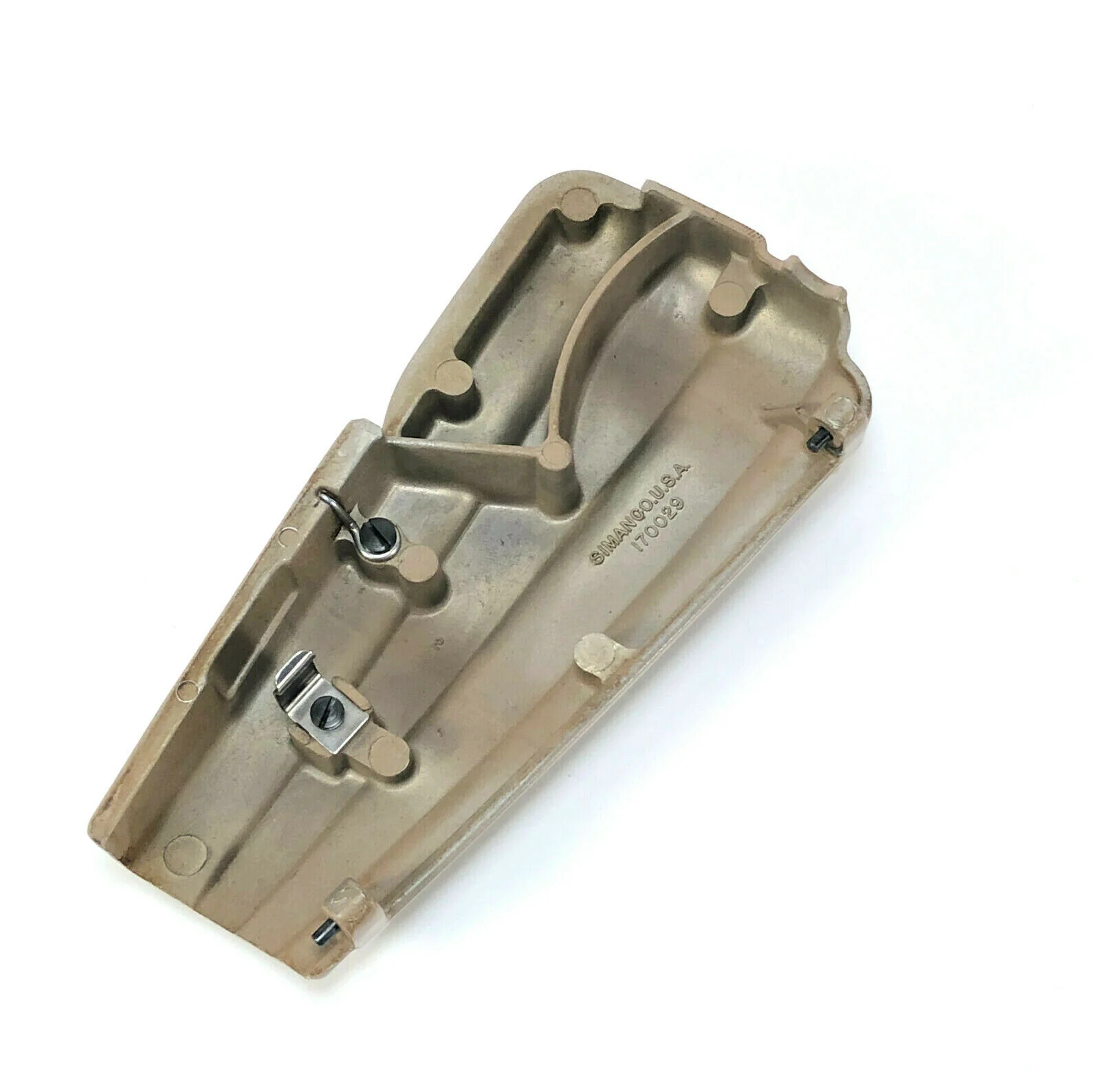 Singer 301 301A Sewing Machine Nose Cover Face Plate Mocha Soft Beige Simanco 170029 - Image 2