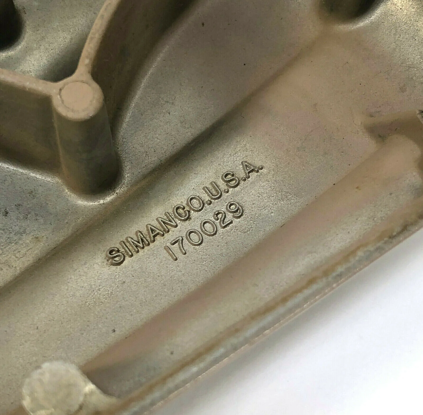 Singer 301 301A Sewing Machine Nose Cover Face Plate Mocha Soft Beige Simanco 170029 - Image 3