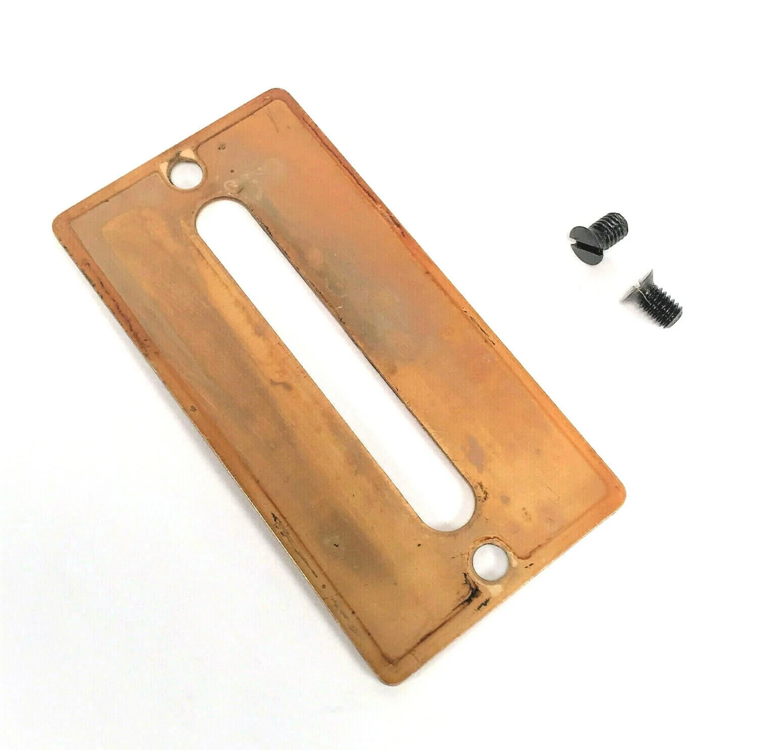 Singer 301 301A Sewing Machine Stitch Length Regulator Lever Cover Plate in Black - Image 2