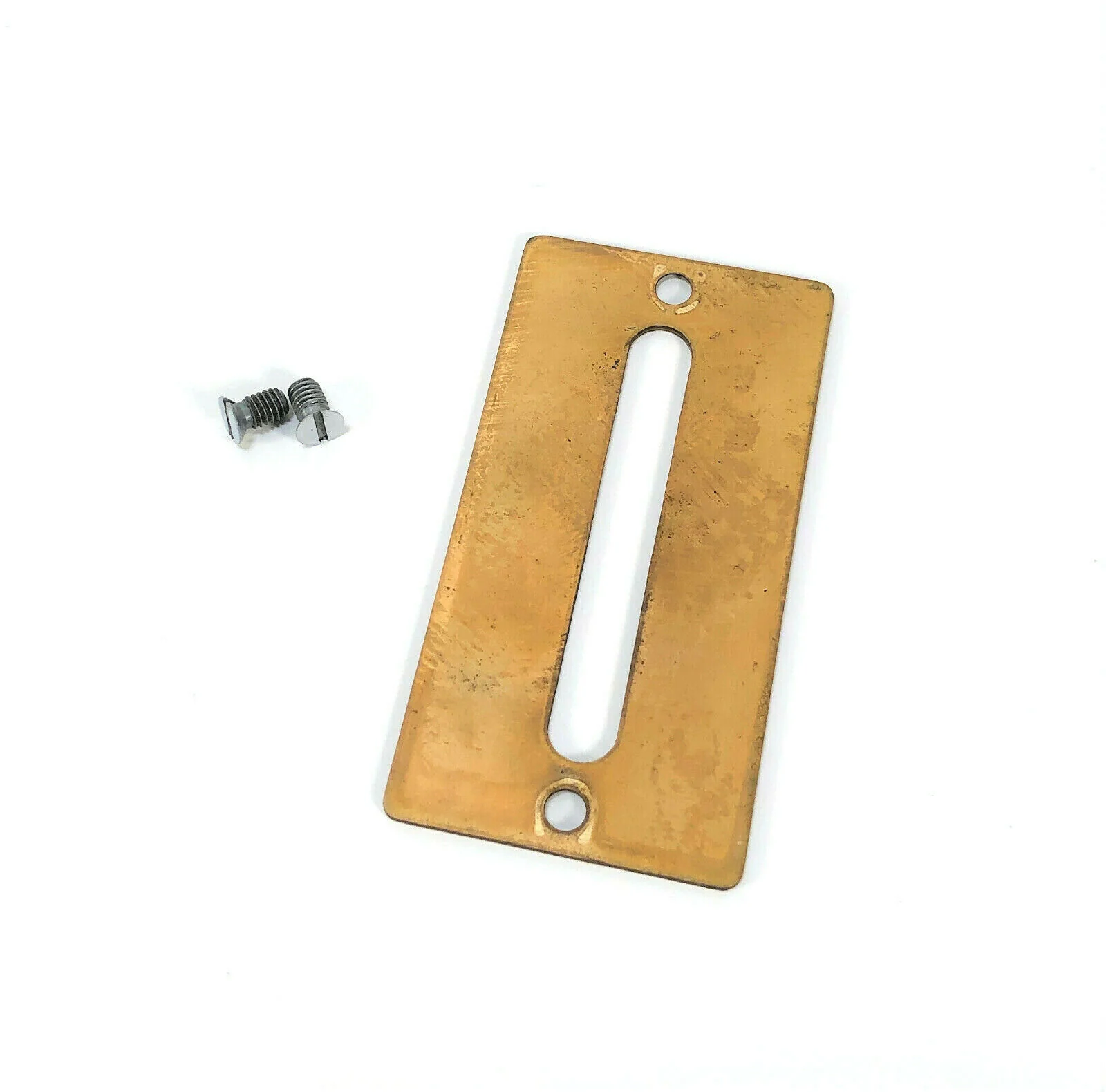 Singer 301 301A Sewing Machine Stitch Length Regulator Lever Cover Plate in Brown LBOW - Image 2