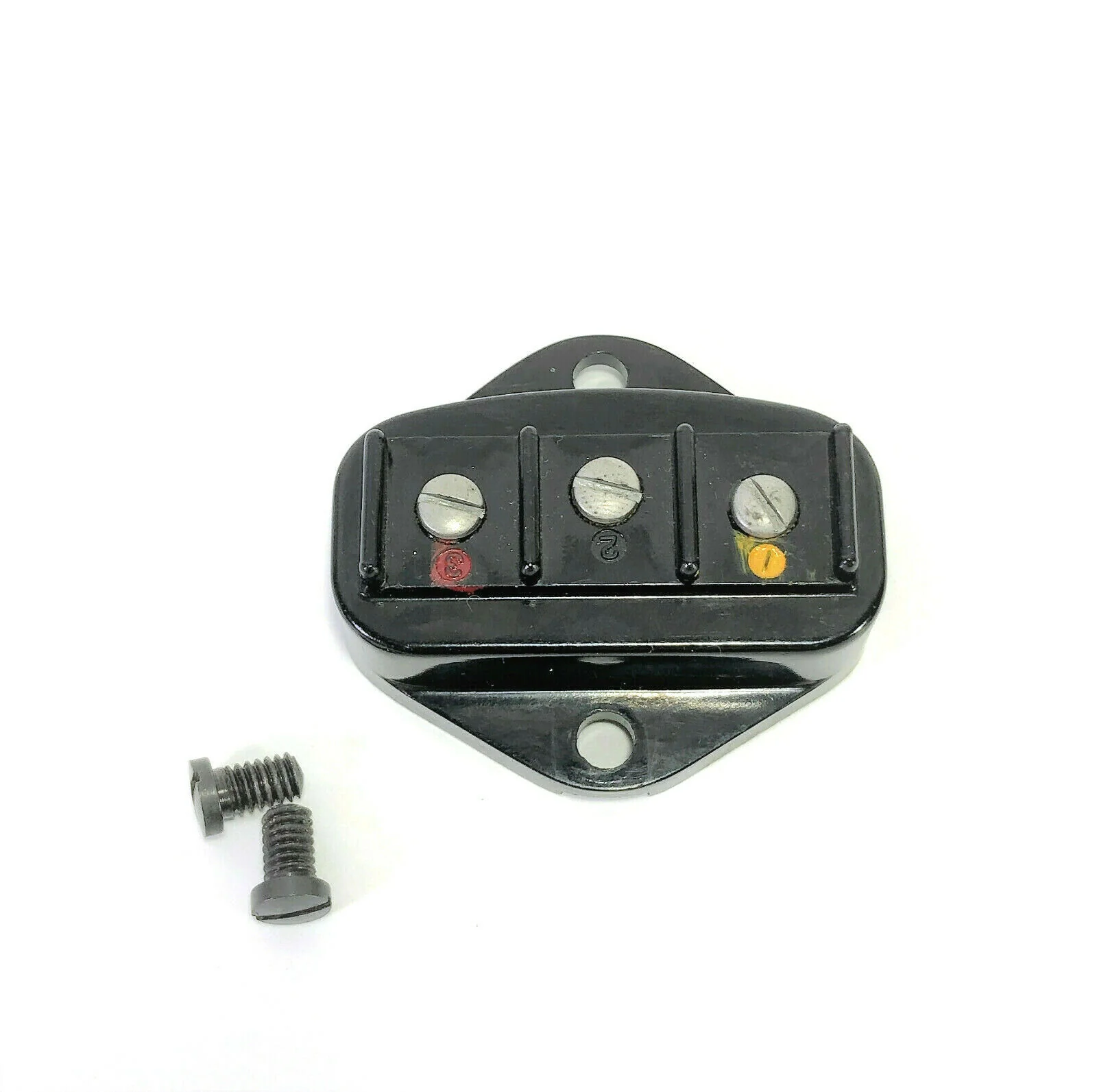 Singer 301 301A Sewing Machine Terminal Block 3 Pin Plug Power Connector Black - Image 2