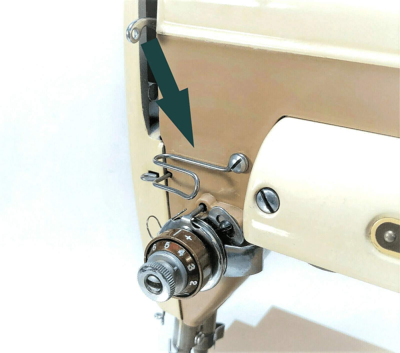 Singer 301 301A Sewing Machine Thread Guide Simanco 170093 - Image 3