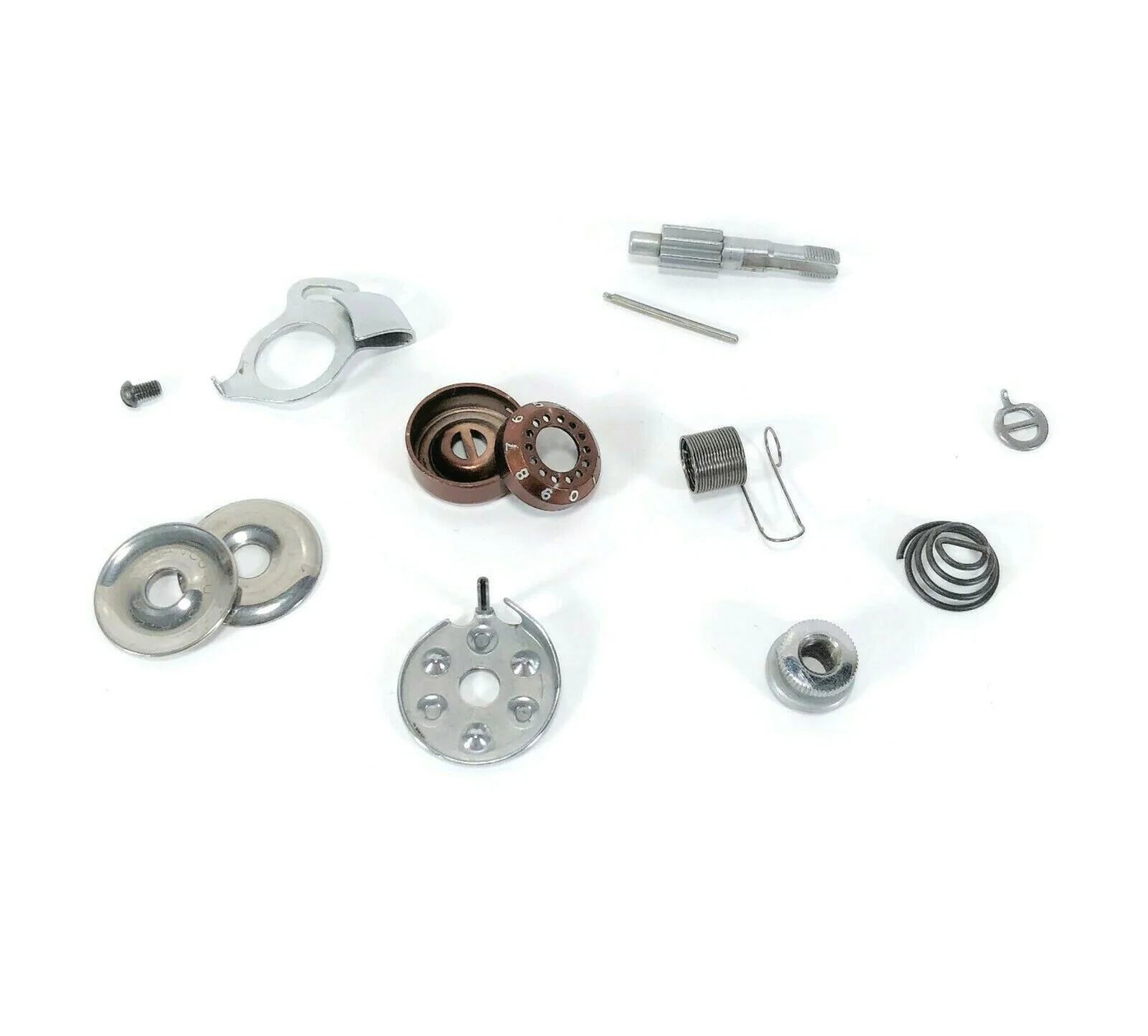 Singer 301 301A Sewing Machine Upper Thread Tension Assembly Simanco Copper - Image 3