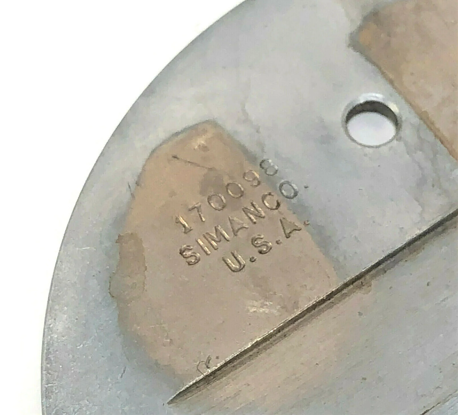 Singer 301 Sewing Machine Graduated Throat Needle Plate Simanco 170098 221 Featherweight - Image 3