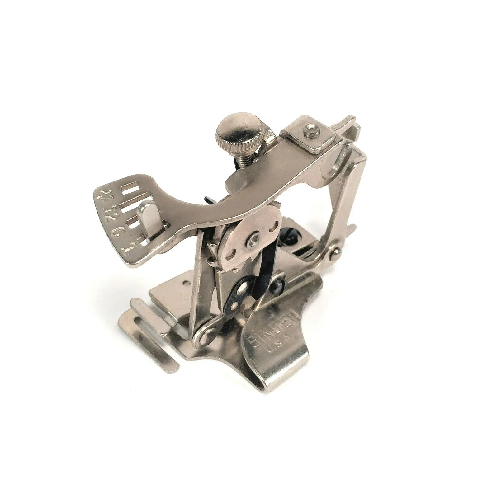 Singer 301 Sewing Machine Slant Shank Ruffler Foot Attachment Simanco 160629 - Image 2