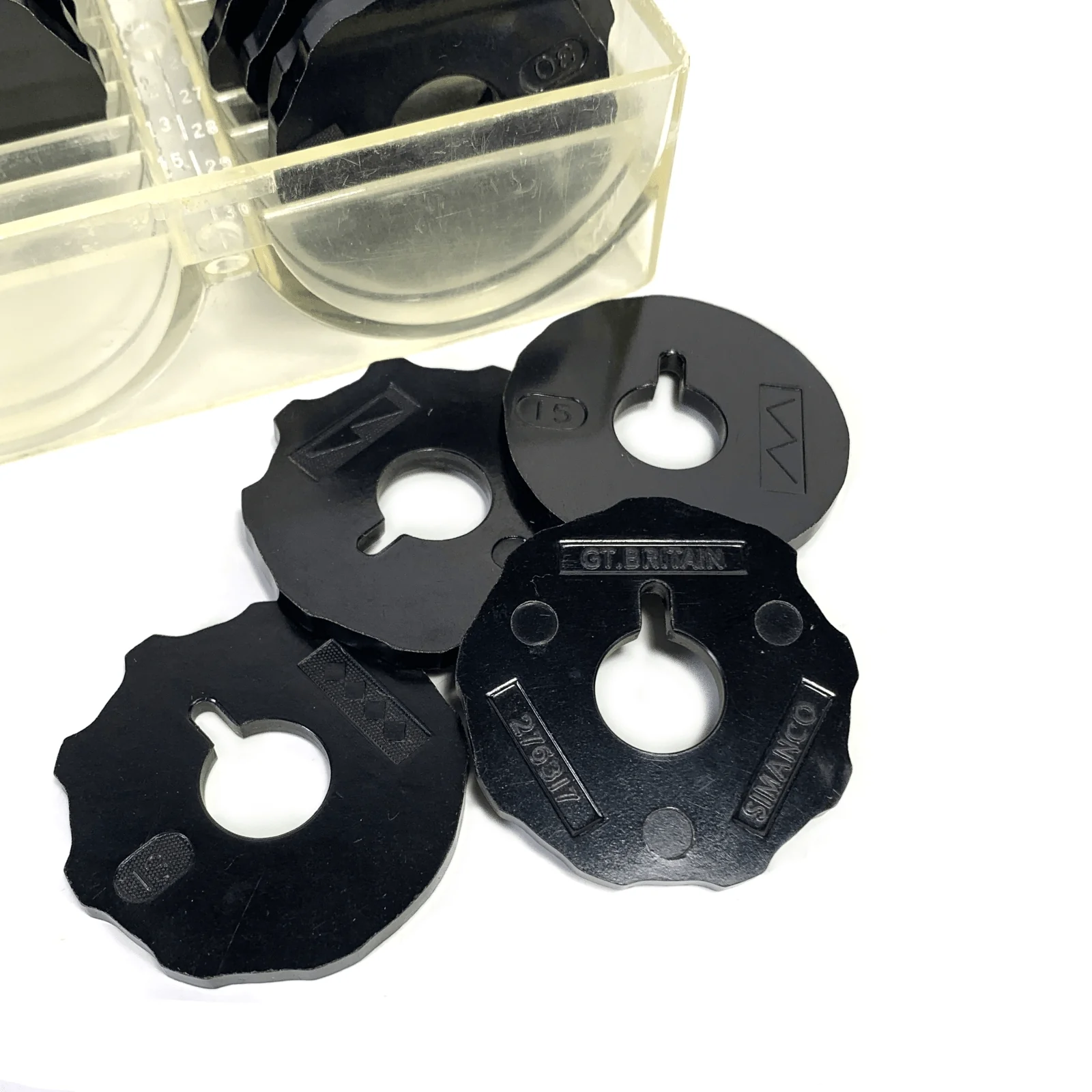 Singer 306 319 320 Sewing Machine Flat Fashion Disc Decorative Stitch Cam Set of 25 - Image 2