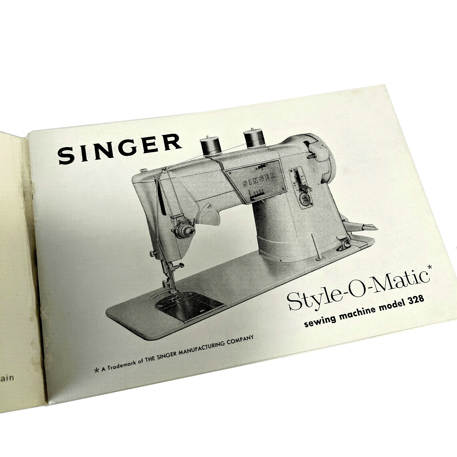 Singer 328 Style-O-Matic Sewing Machine Instruction Manual Vintage Original 1962 - Image 2