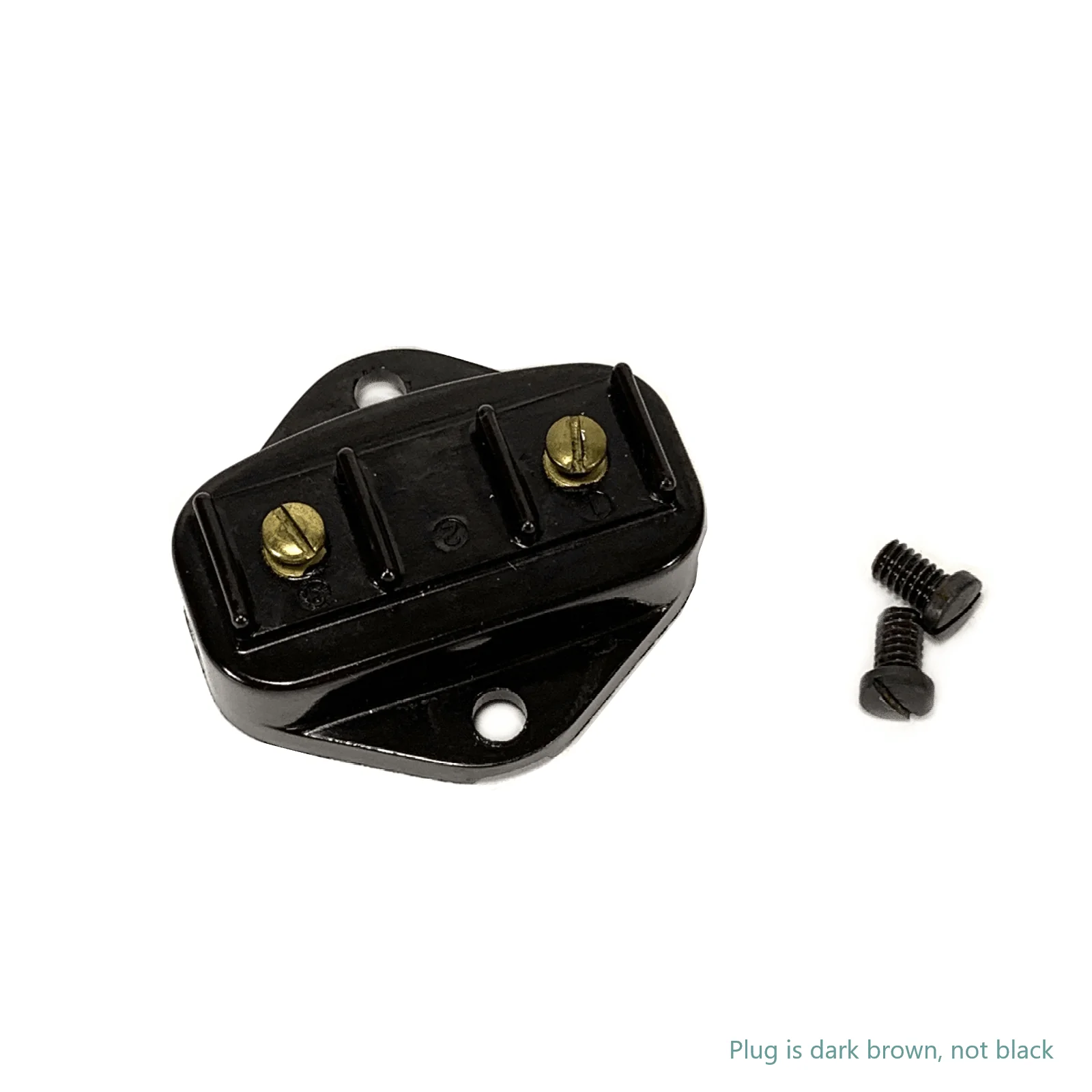 Singer 401 401A Sewing Machine Bakelite Terminal 2 Pin Power Plug Simanco - Image 2