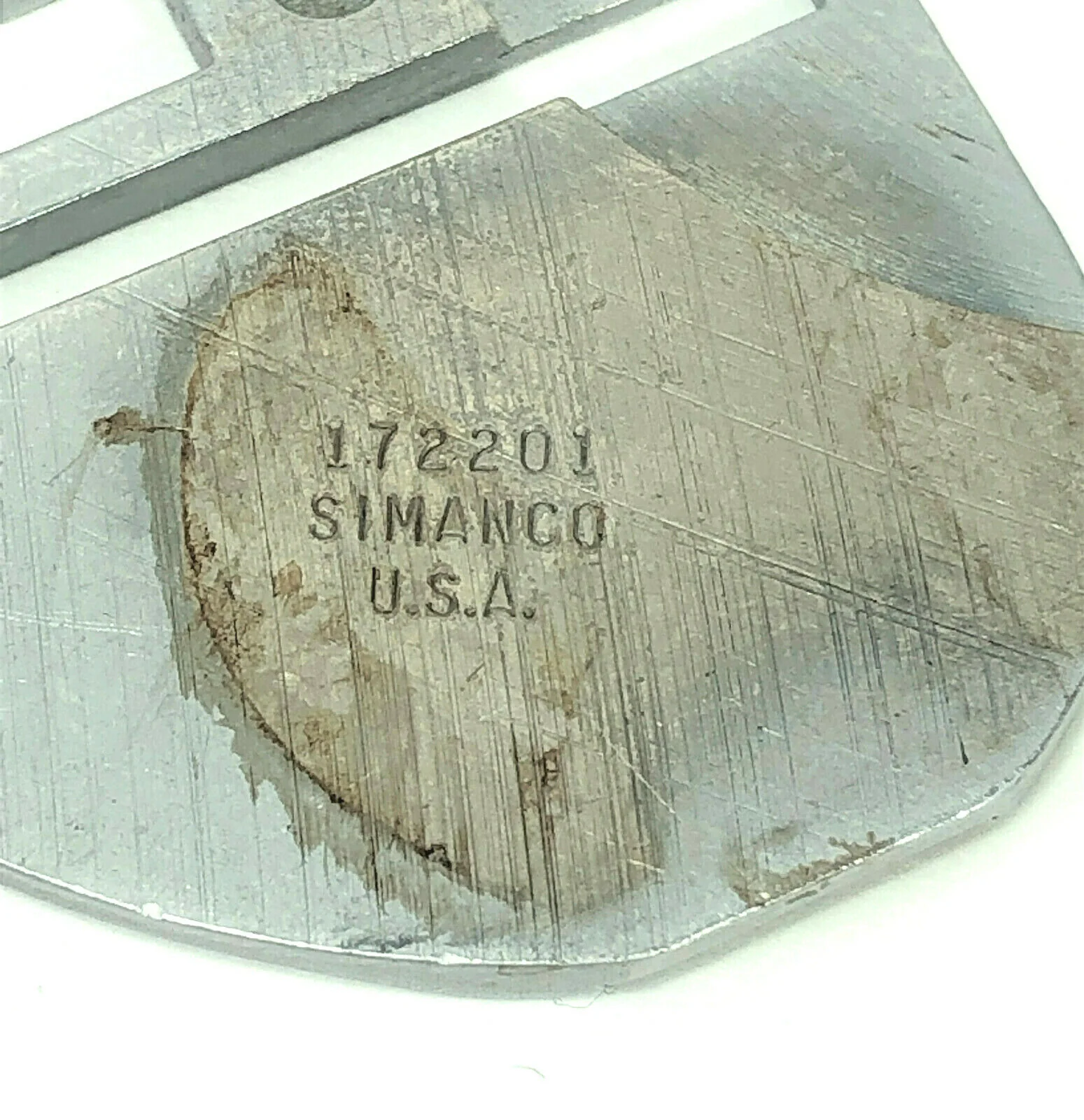 Singer 401 500 Sewing Machine AK3 Straight Stitch Needle Throat Plate Simanco 172201 - Image 3