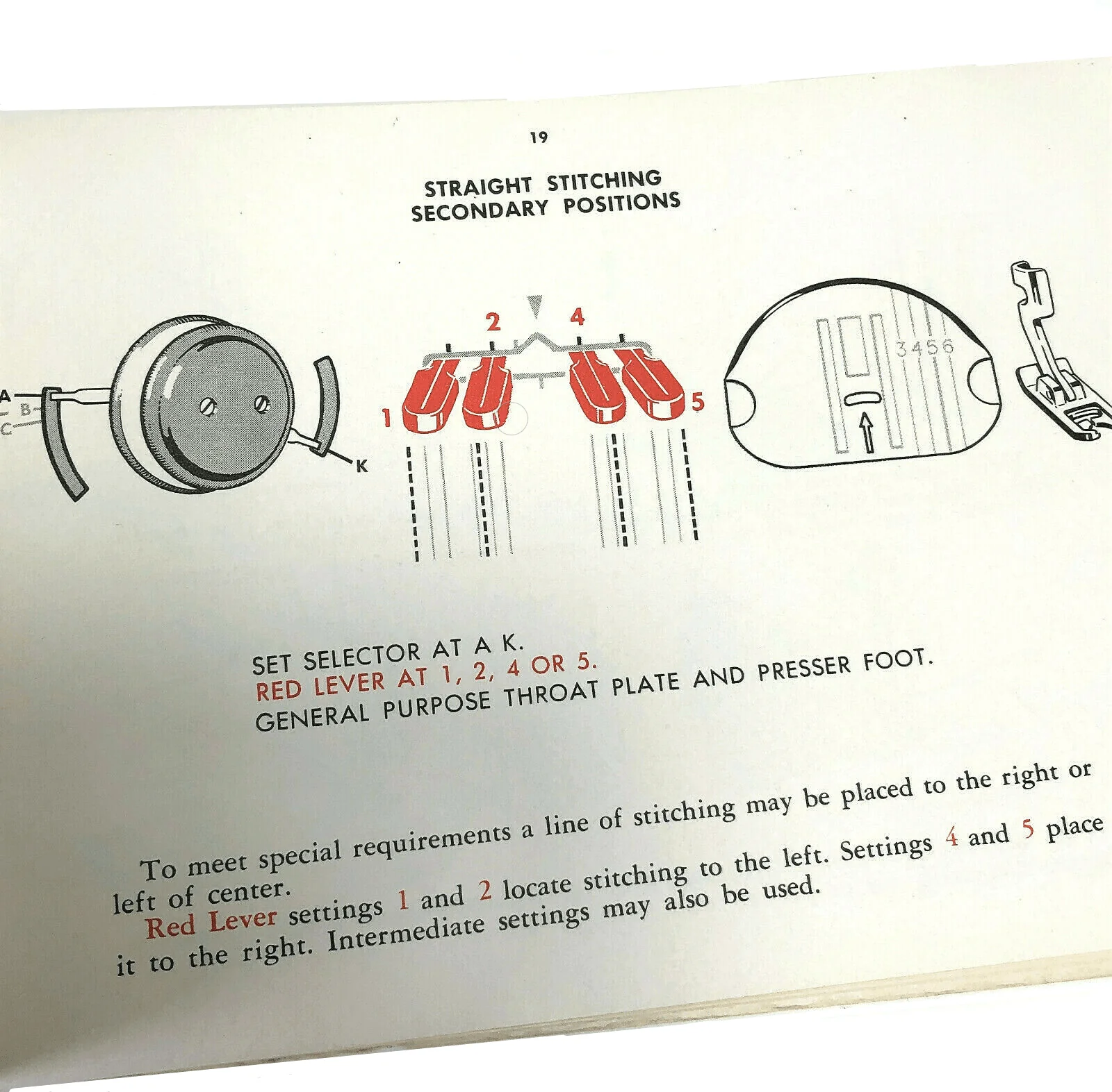 Singer 401 Slant-O-Matic Sewing Machine Instruction Manual Vintage Original 1957 - Image 2