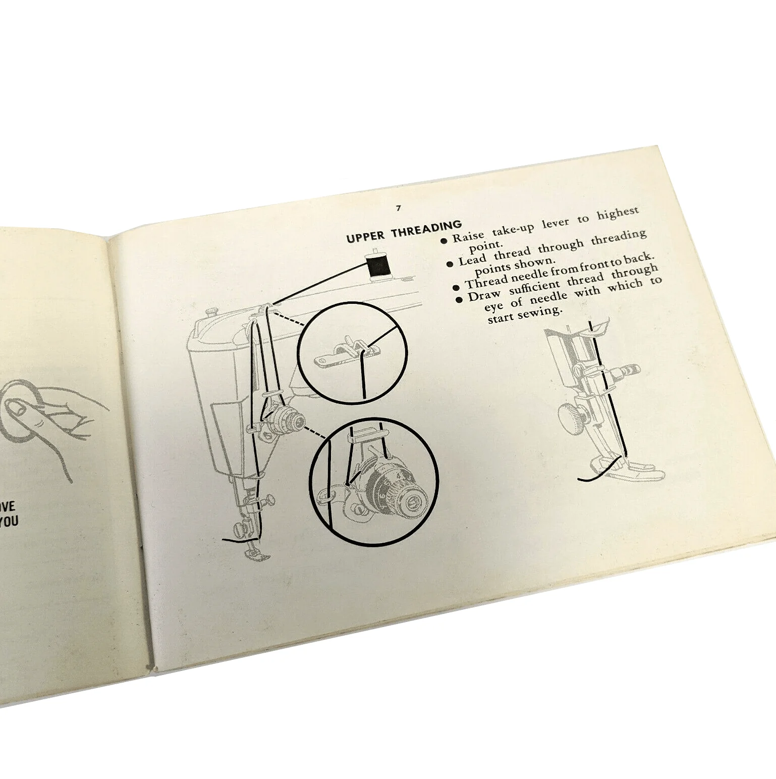 Singer 404 Slant Sewing Machine Instruction Manual Vintage Original 1958 - Image 3
