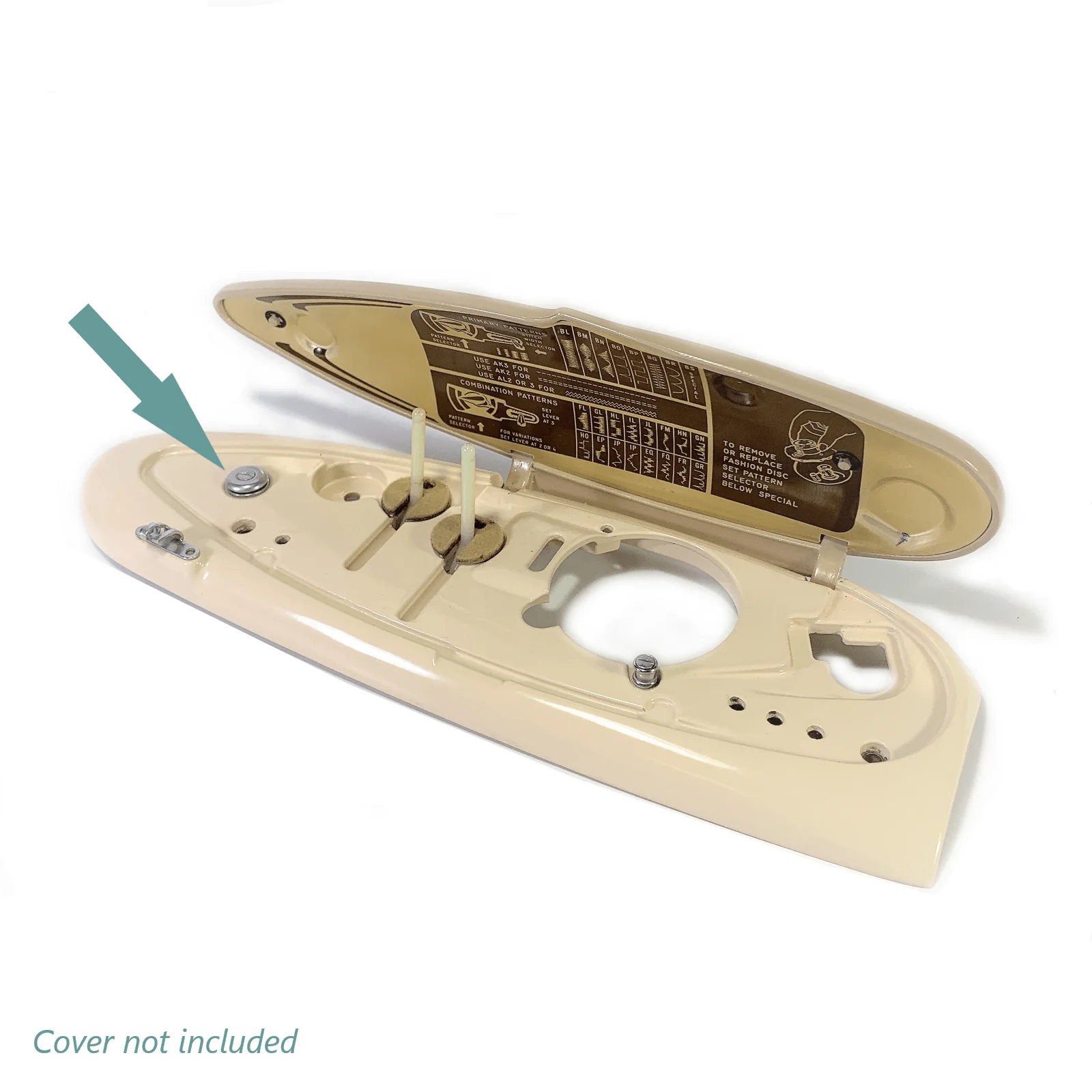 Singer 500 503A Rocketeer Sewing Machine Bobbin Winder Thread Tension Guide Simanco 172557 - Image 2