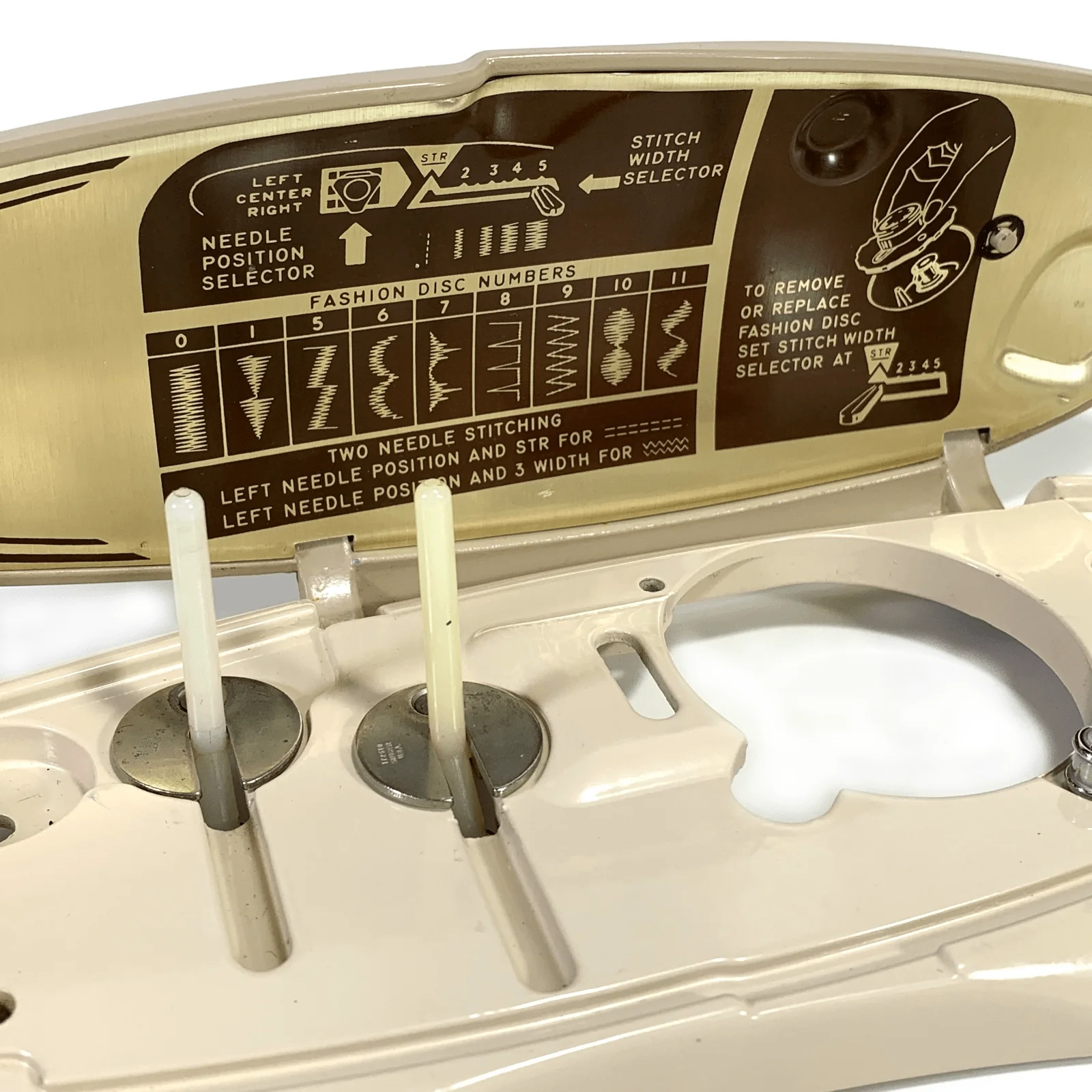 Singer 503 503A Rocketeer Sewing Machine Flip Up Top Cover Lid Simanco 172508 - Image 3