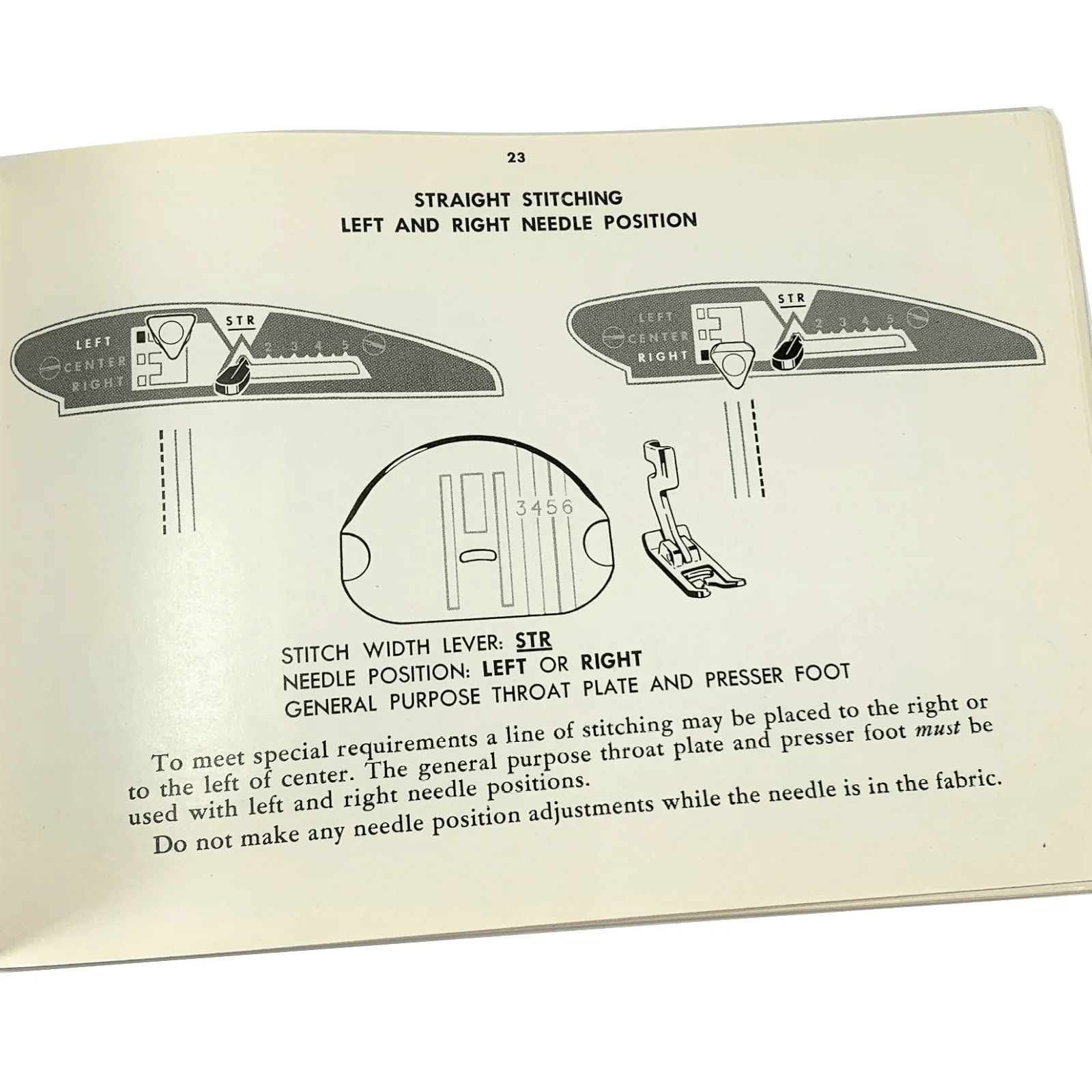 Singer 503 Slant-O-Matic Rocketeer Sewing Machine Instruction Manual Vintage Original 1961 - Image 3