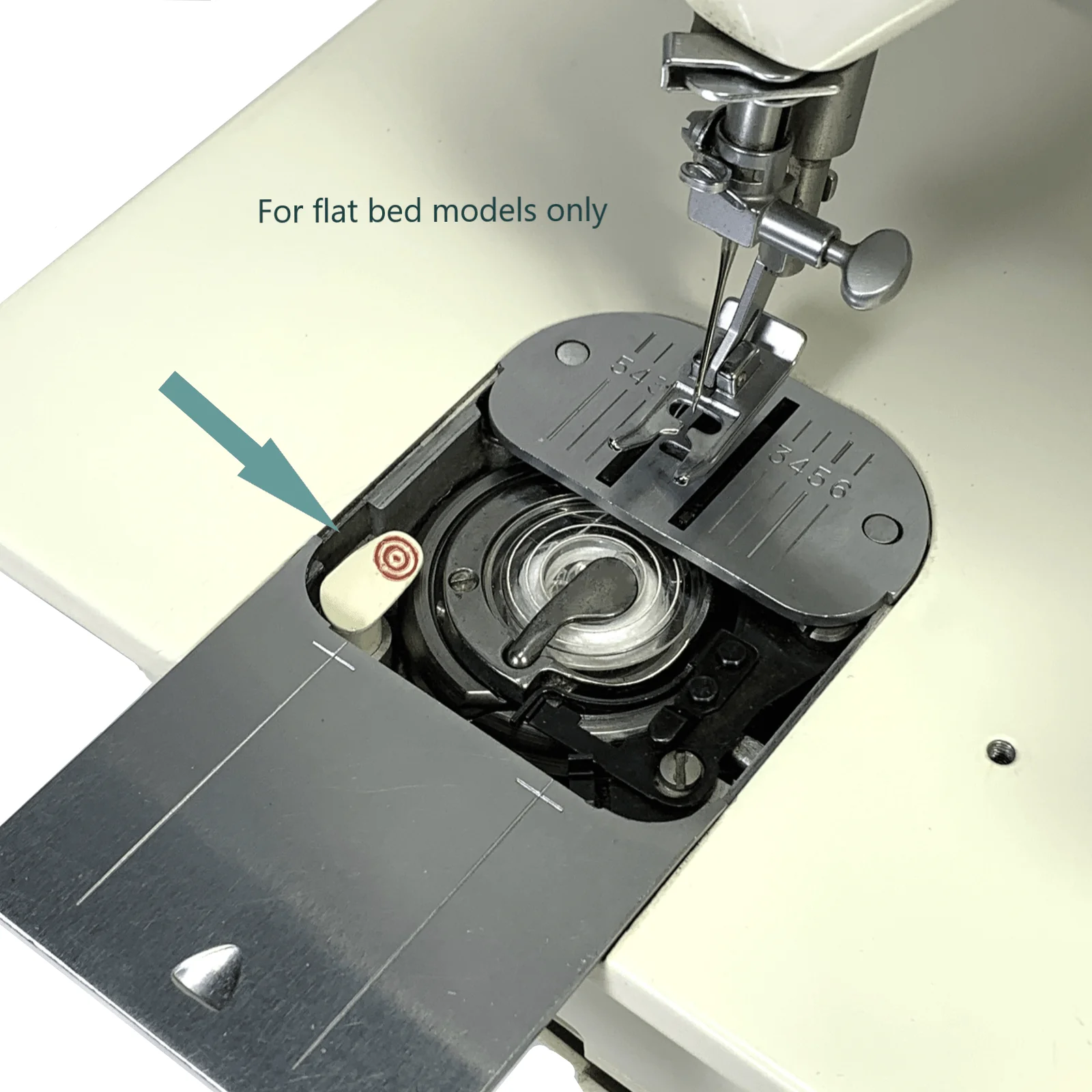 Singer 600 700 Series Touch n Sew Bobbin Winder Rod 445827-451 Flat Bed Models - Image 3