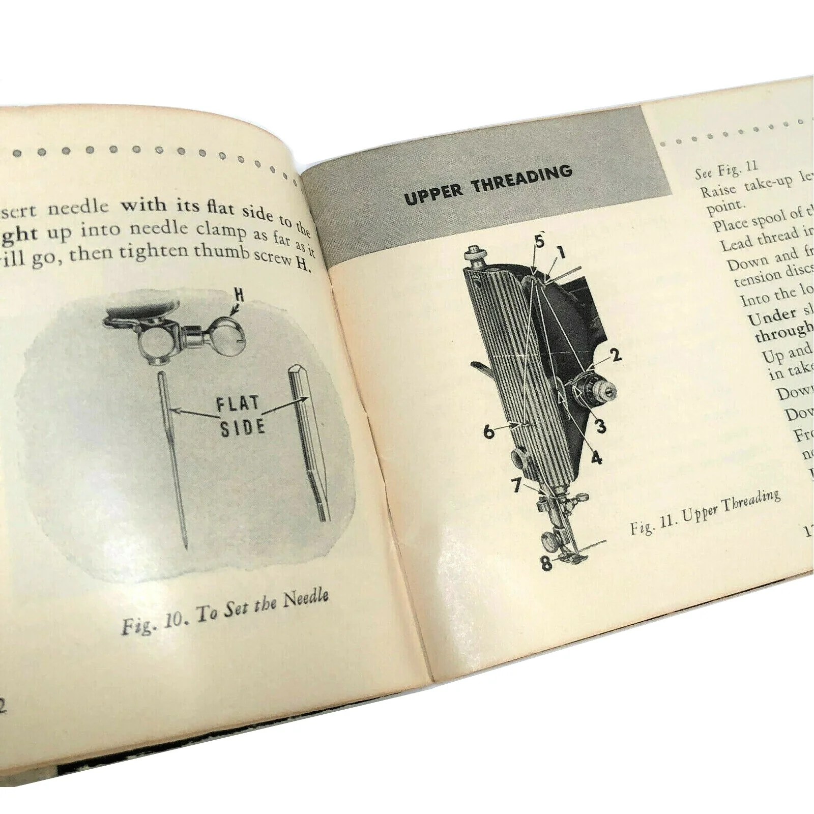 Singer 66-16 Sewing Machine Instruction Manual Book Original 1954 - Image 3