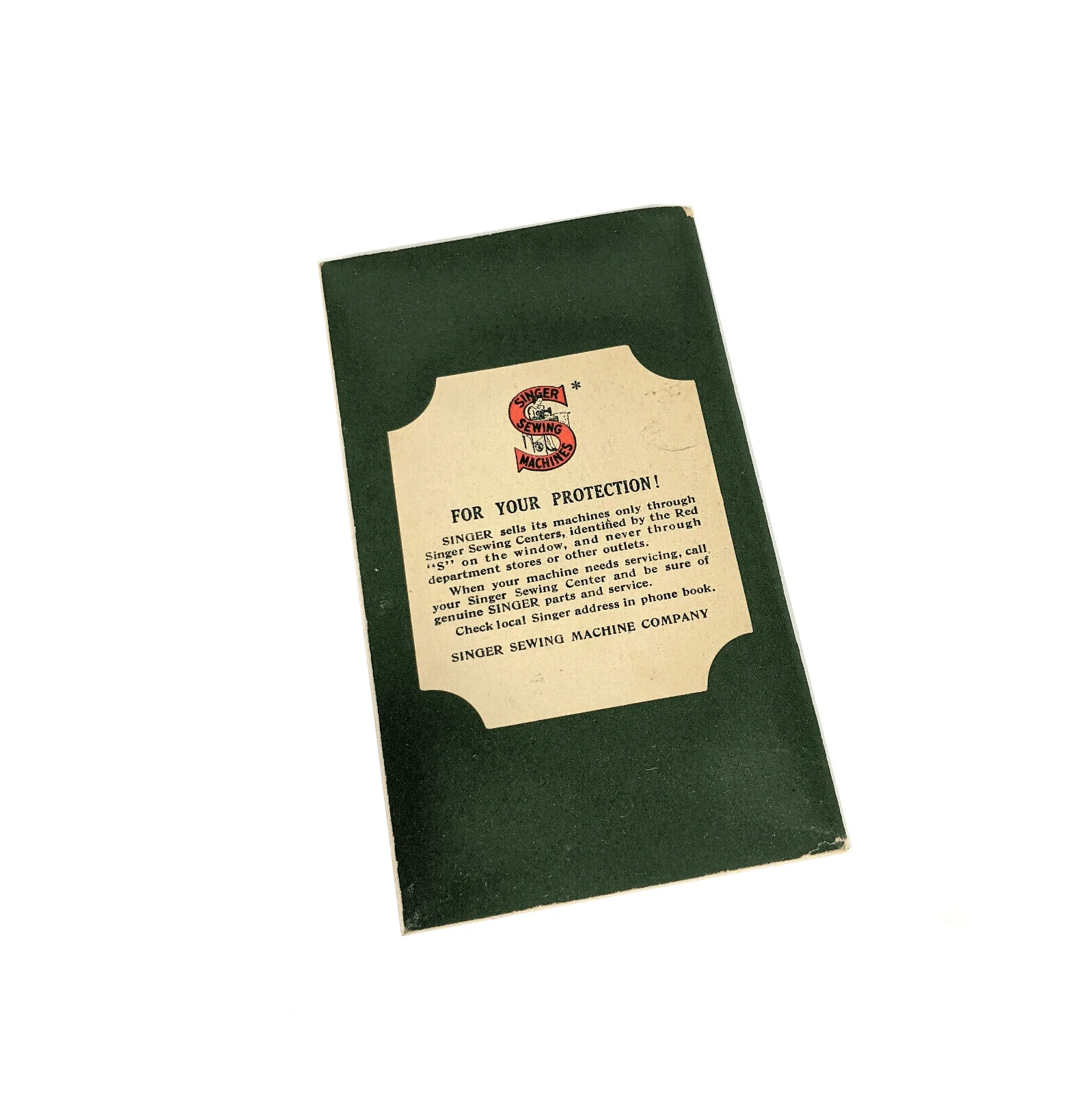 Singer 66-16 Sewing Machine Instruction Manual Vintage Original 1950 - Image 4