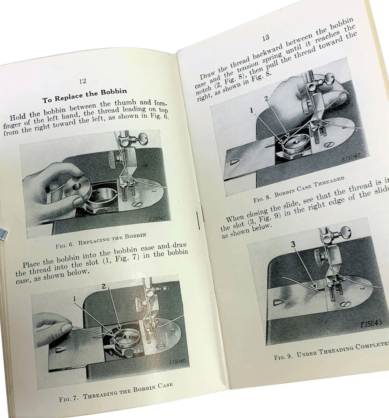 Singer 66-18 Sewing Machine Instruction Manual Vintage Original 1941 - Image 3