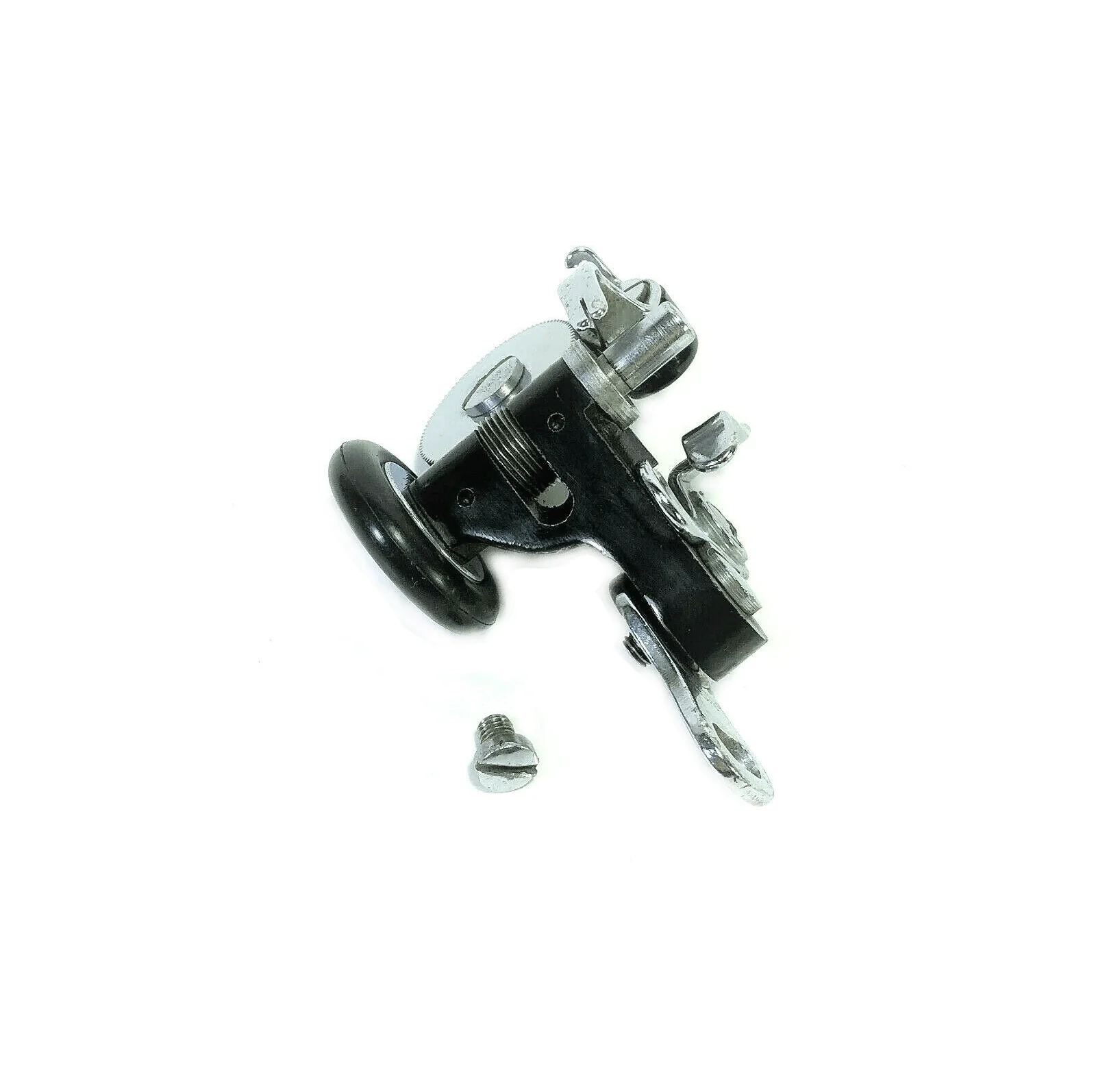 Singer 66 99 Sewing Machine Bobbin Winder Assembly Nickel Simanco 66K 99K - Image 2