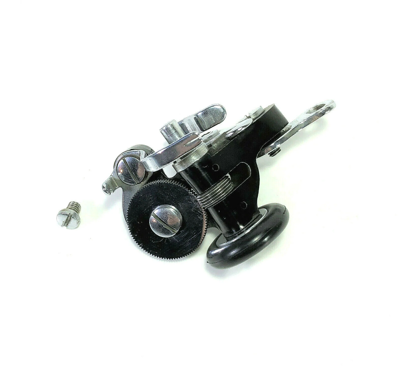 Singer 66 99 Sewing Machine Bobbin Winder Assembly Chrome Simanco 32674 - Image 2