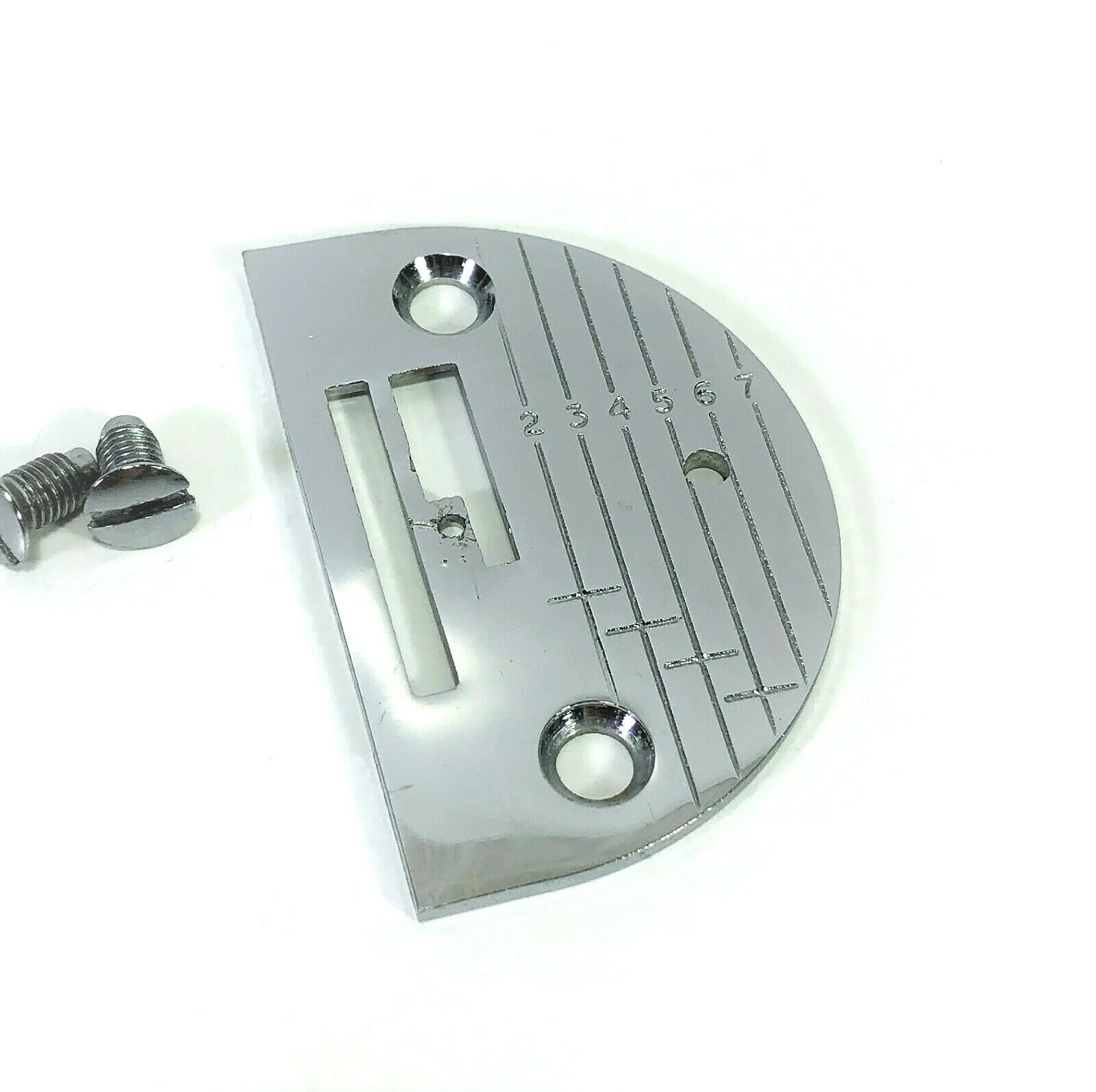 Singer 66 99 Sewing Machine Graduated Throat Needle Plate Simanco 32783 - Image 2