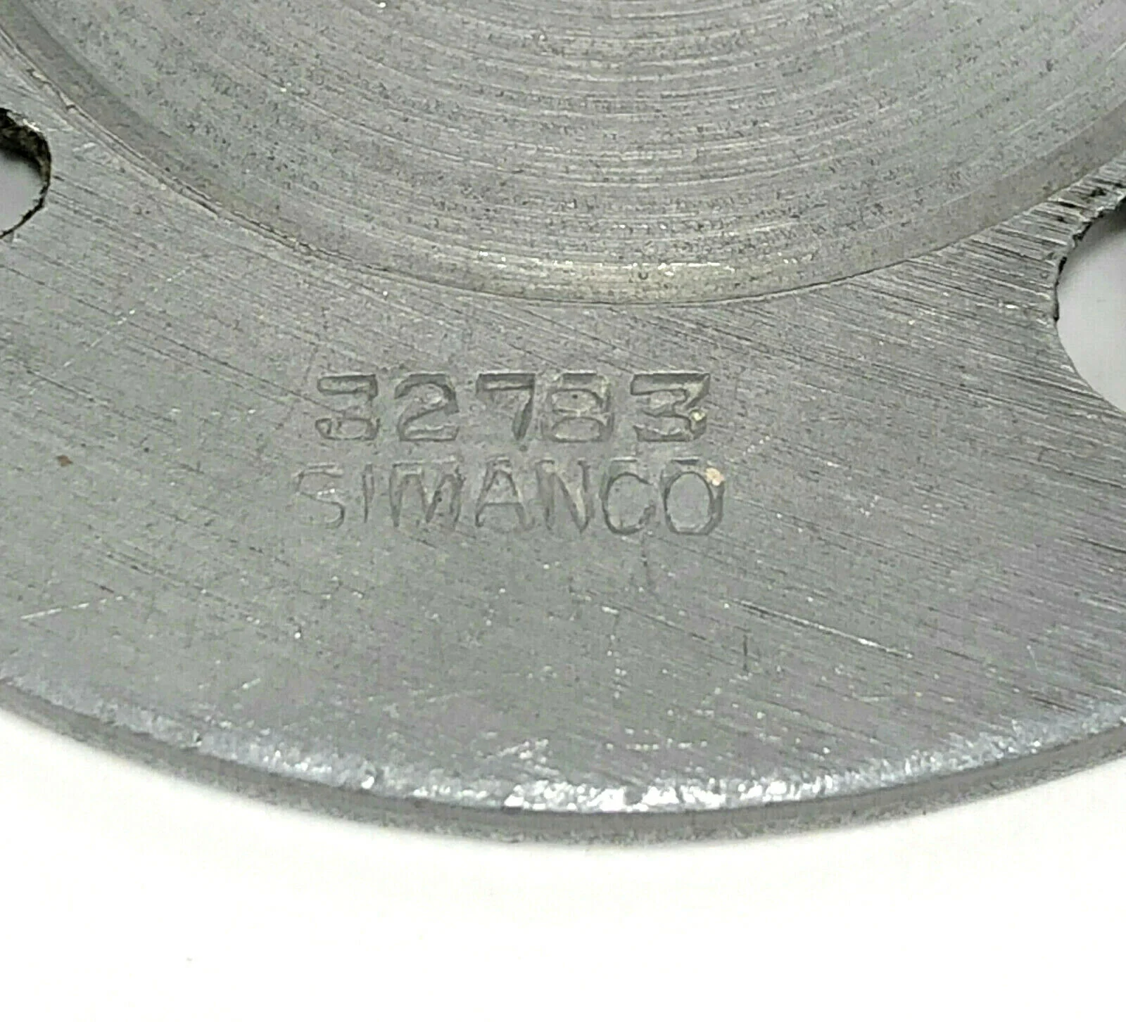Singer 66 99 Sewing Machine Graduated Throat Needle Plate Vintage Simanco 32783 - Image 4