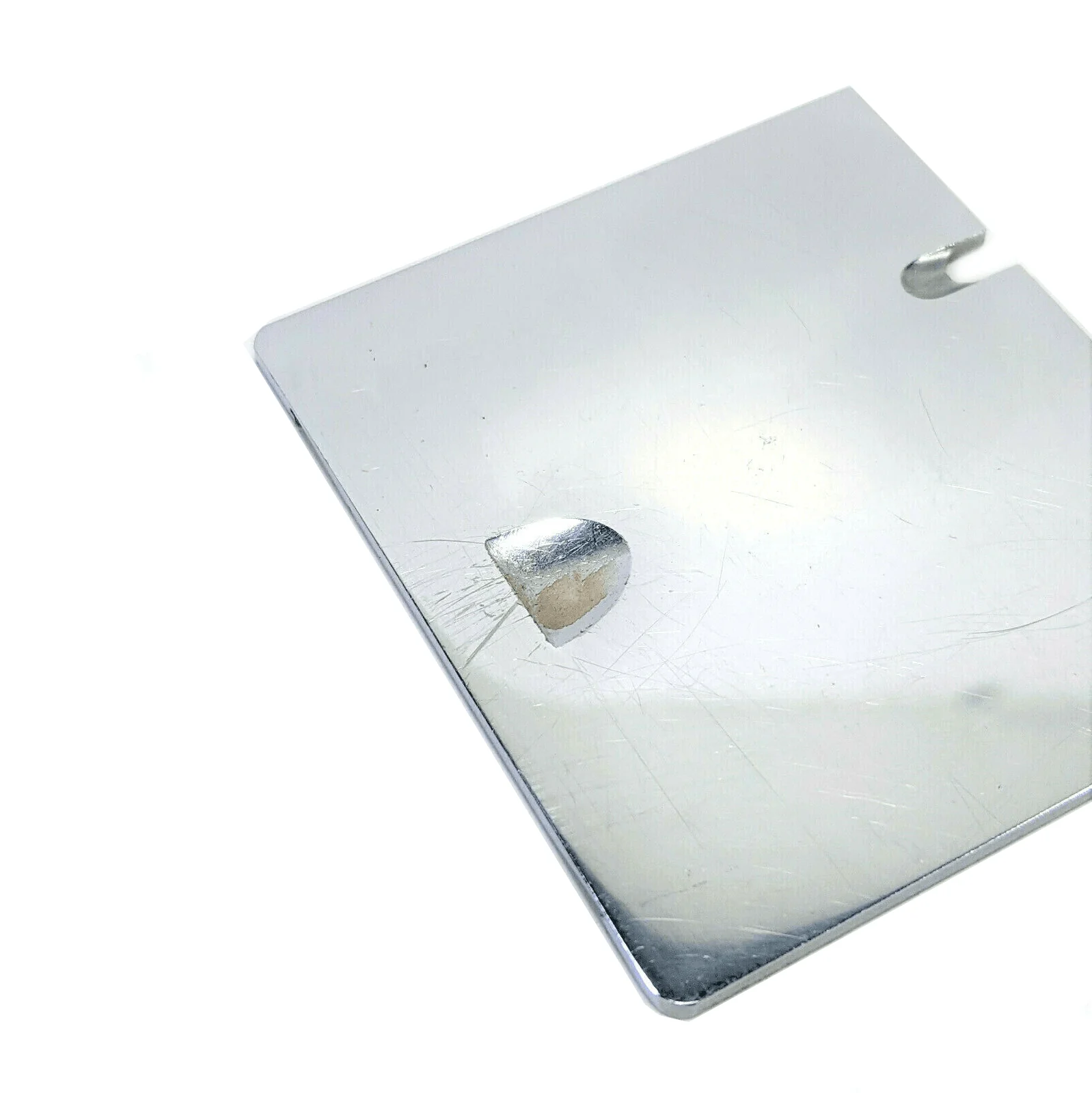 Singer 66 99 Sewing Machine Slide Plate Bobbin Cover in Chrome Simanco 32569 - Image 2