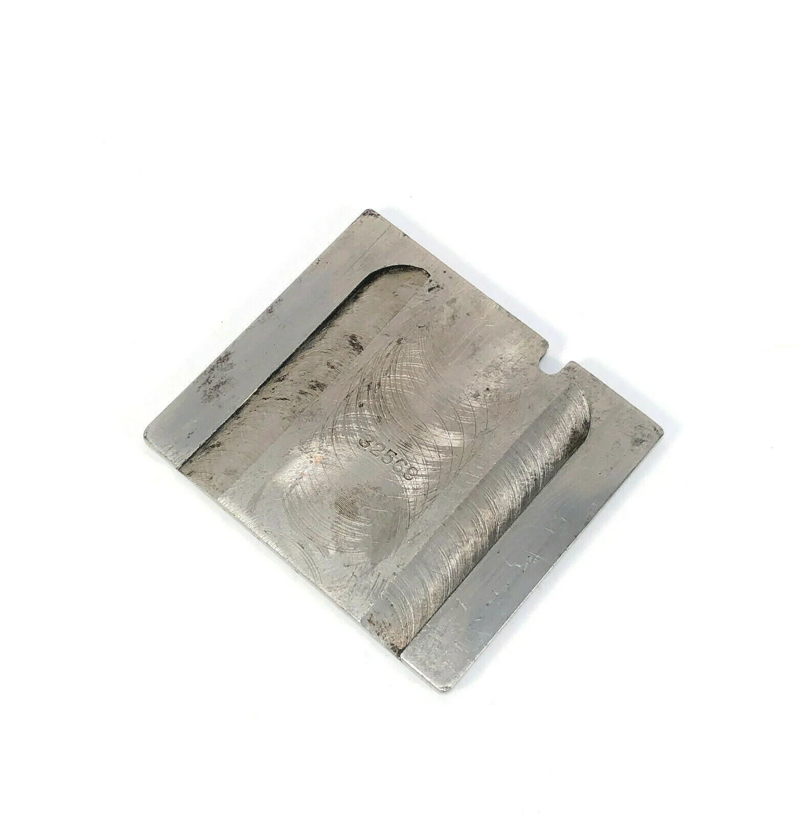 Singer 66 99 Sewing Machine Slide Plate Bobbin Cover in Nickel Simanco 32569 Spartan 192 - Image 3