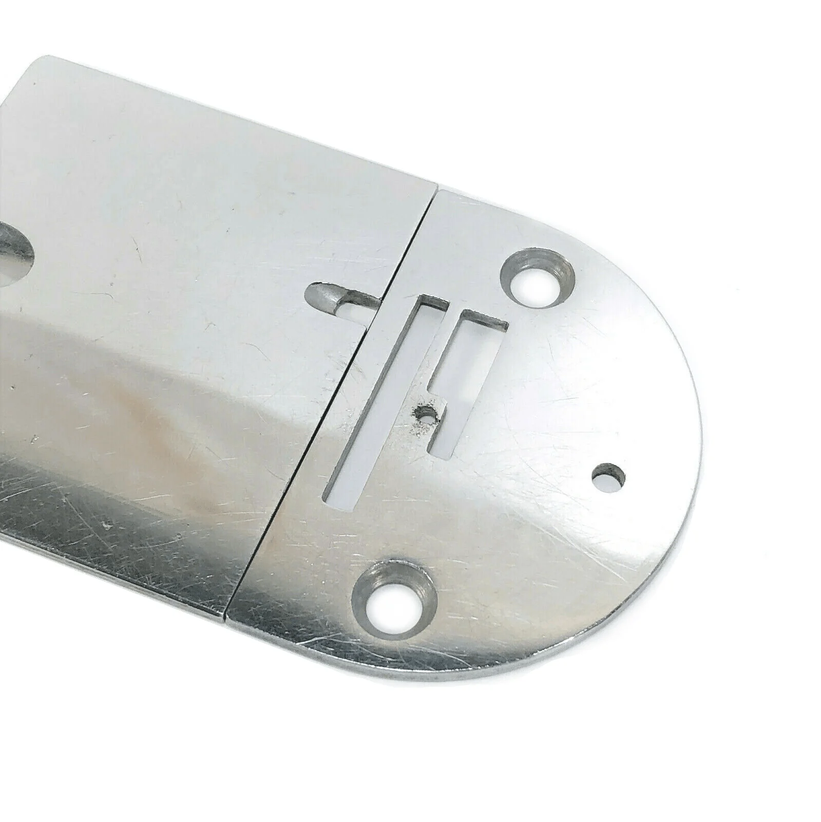 Singer 66 99 Sewing Machine Throat and Slide Plate Set in Chrome Simanco 32602 32569 - Image 2
