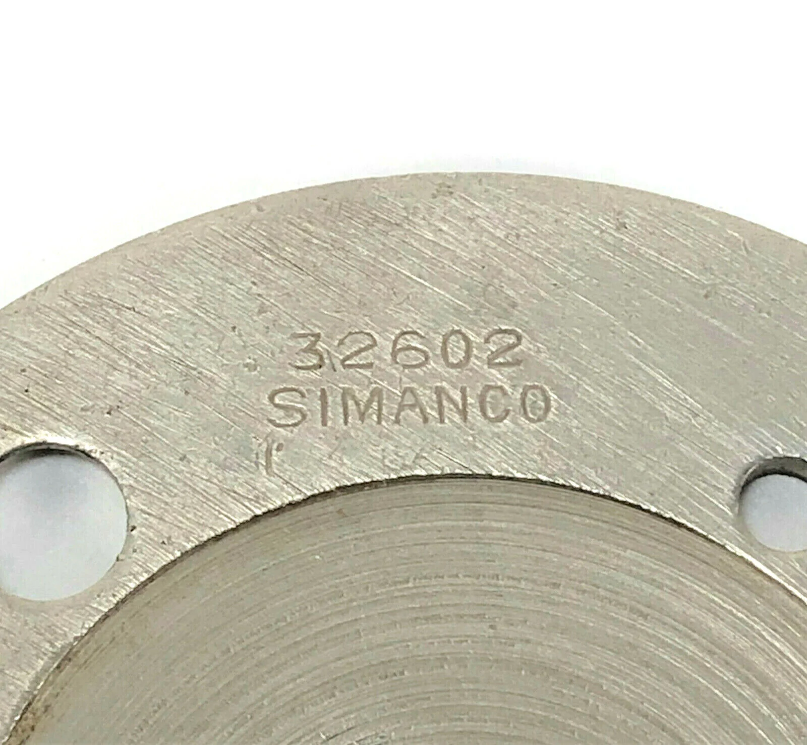 Singer 66 99 Sewing Machine Throat Needle Plate Simanco 32602 Nickel - Image 3