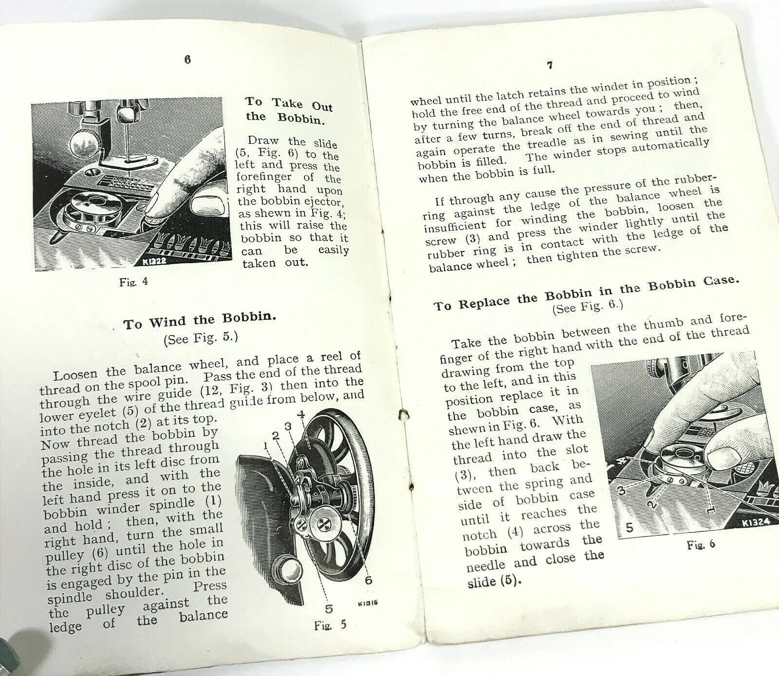 Singer 66 Treadle Sewing Machine Instruction Manual Vintage Original 1926 - Image 3