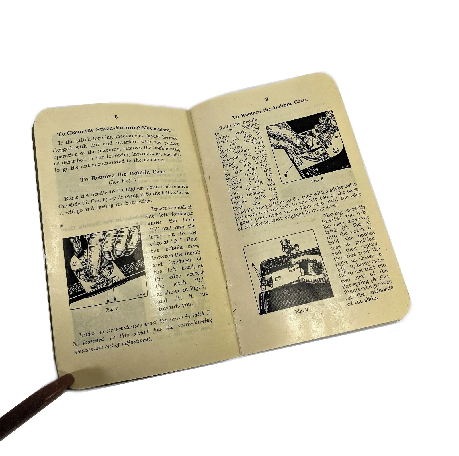 Singer 66 Treadle Sewing Machine Instruction Manual Vintage Original 1936 - Image 2