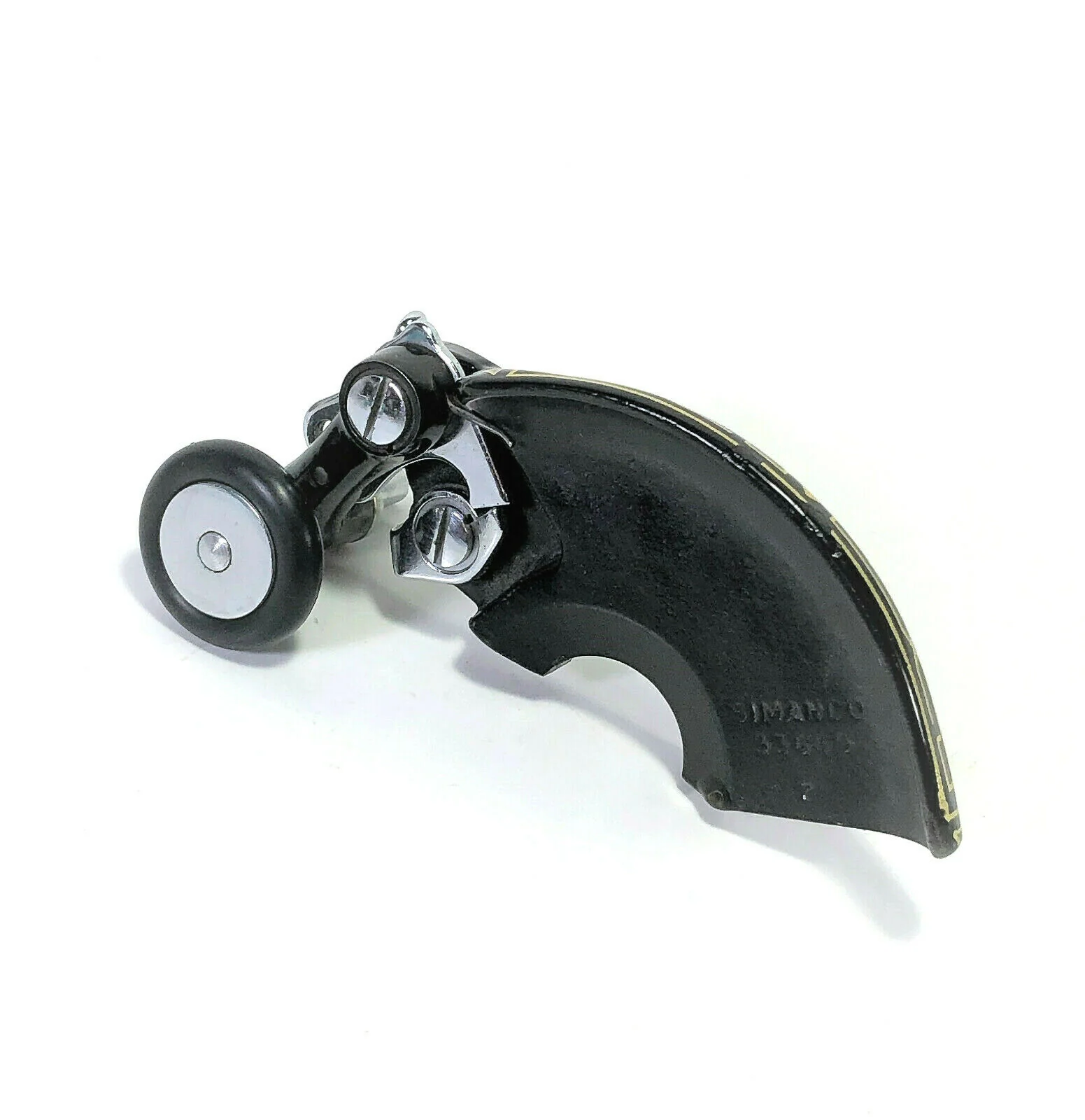 Singer 99 99K Sewing Machine Bobbin Winder Belt Guard Assembly w Eye Decal - Image 3