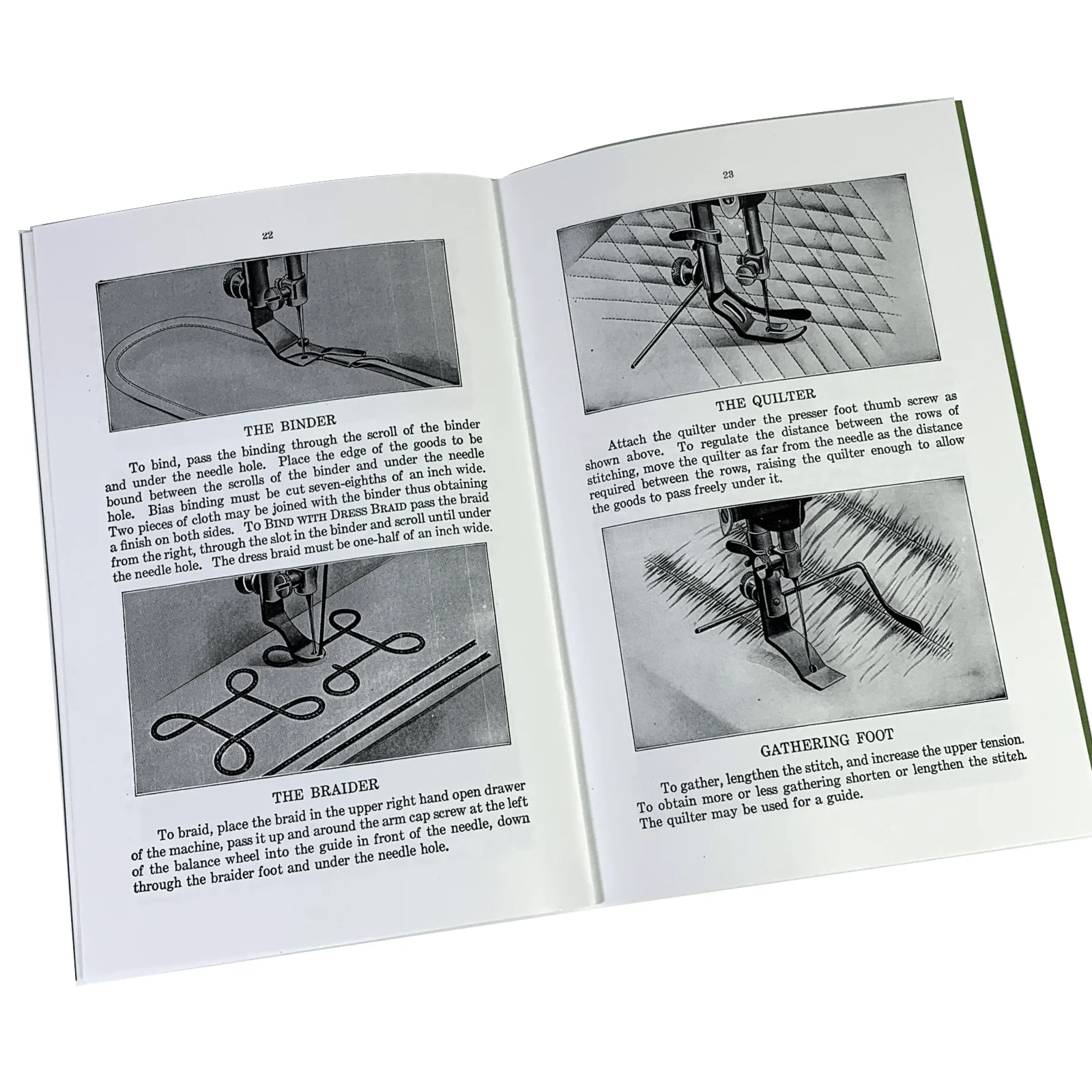 Singer Class 9W Sewing Machine Instruction Manual New Reproduction - Image 4
