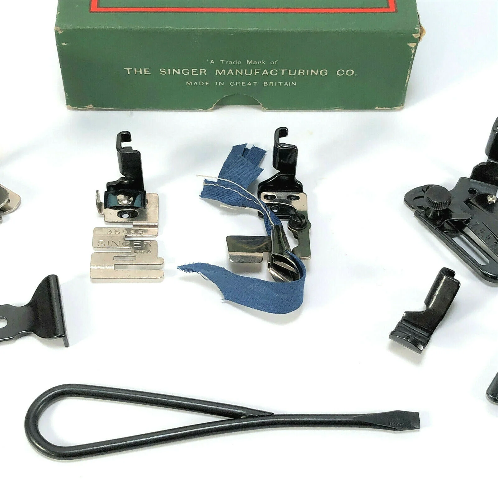 Singer Blackside Low Shank Sewing Machine Presser Feet Attachment Set Simanco - Image 3