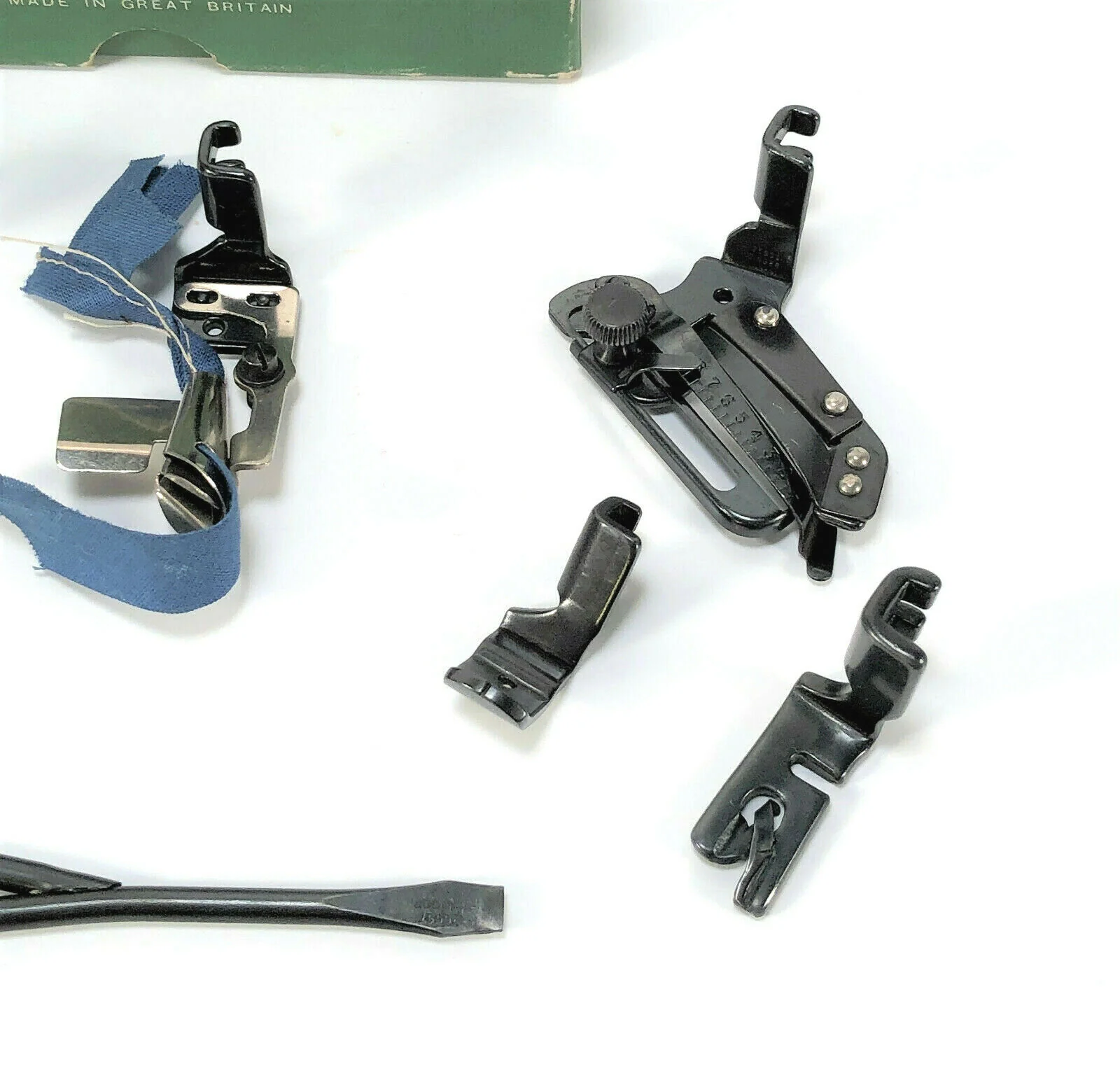 Singer Blackside Low Shank Sewing Machine Presser Feet Attachment Set Simanco - Image 4